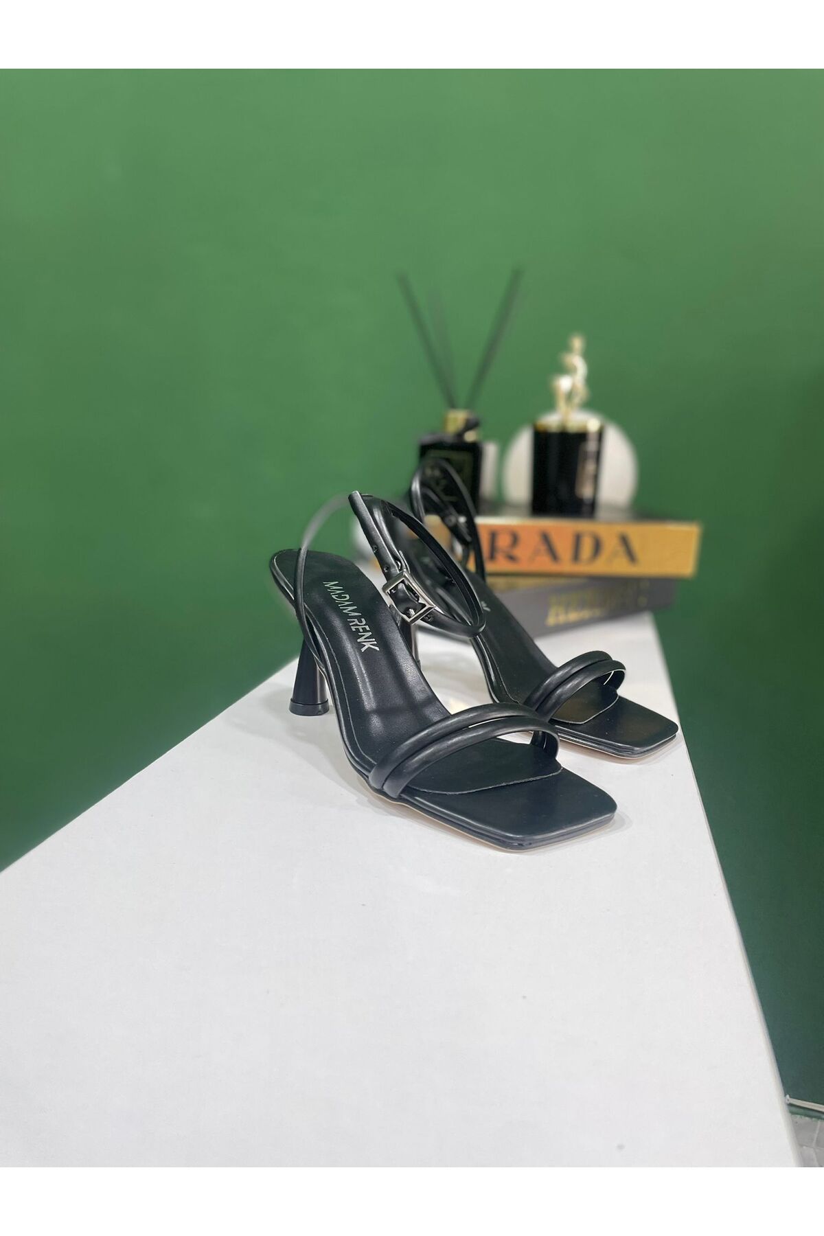 ASAL ayakkabıcılık Asal shoes bantlı topuklu sandalet