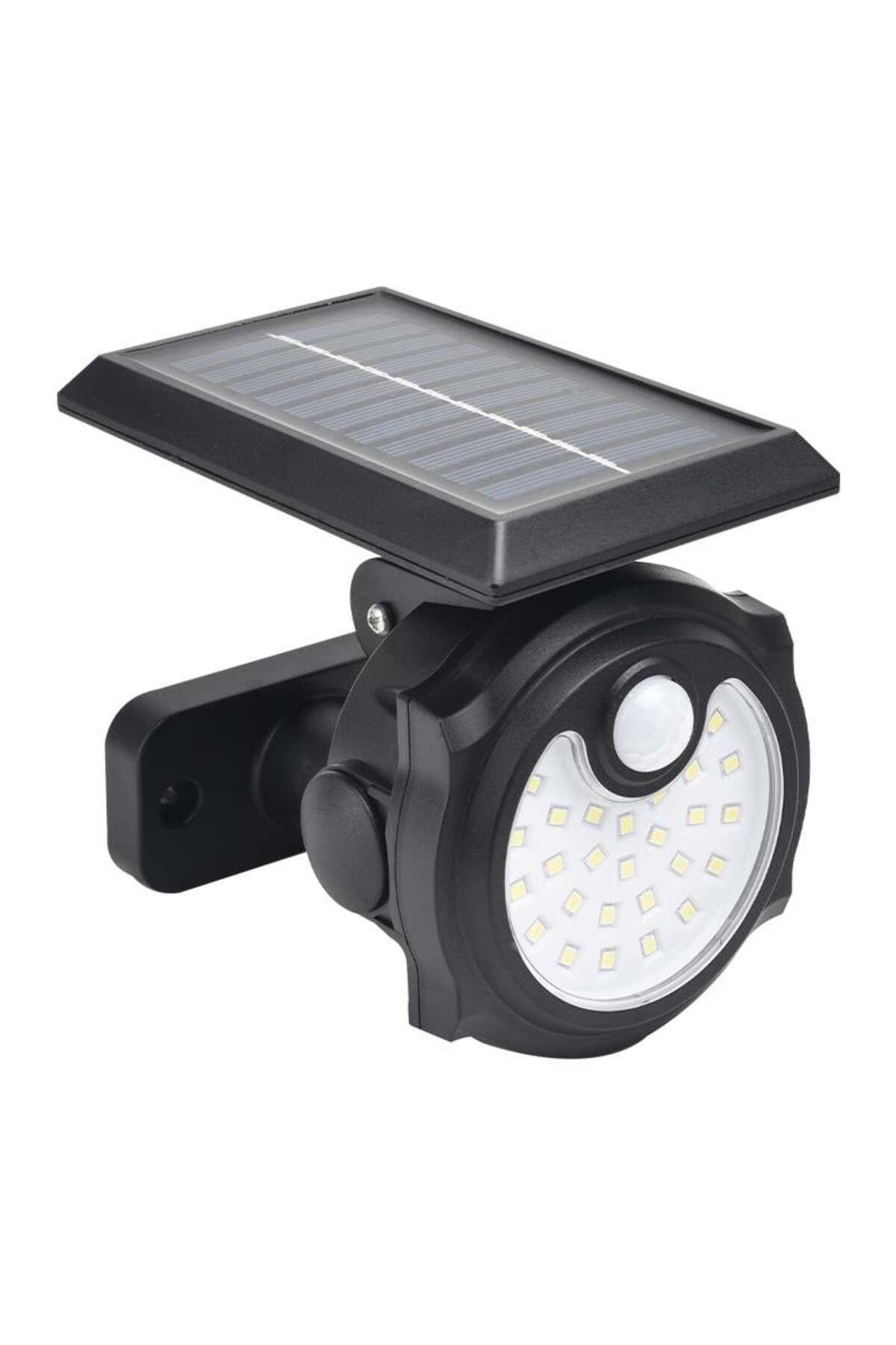 Powermaster SH-1705A 26 Ledli Sensörlü 3 Modlu Solar İndiksiyon Duvar Lambası