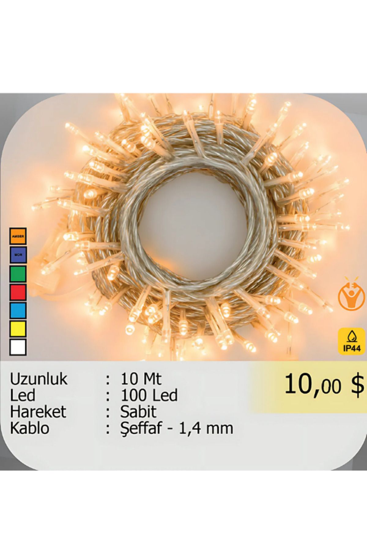 ELKHOUSE ElektrikHouse LED PERİ IŞIĞI 10 metre