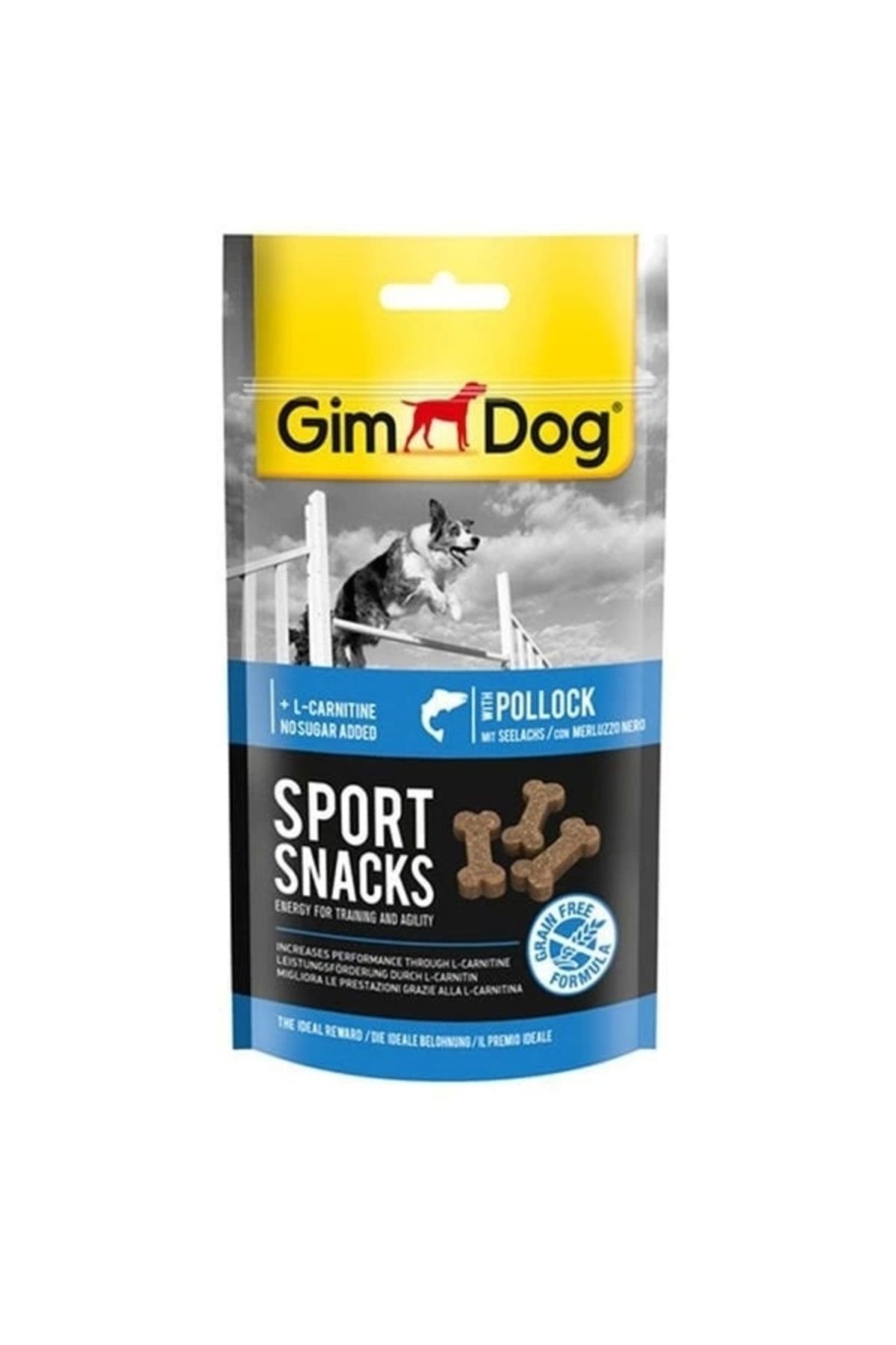 ShopNova Gimdog Sportsnacks Balıklı Köpek Ödül Maması Tablet 60 Gr