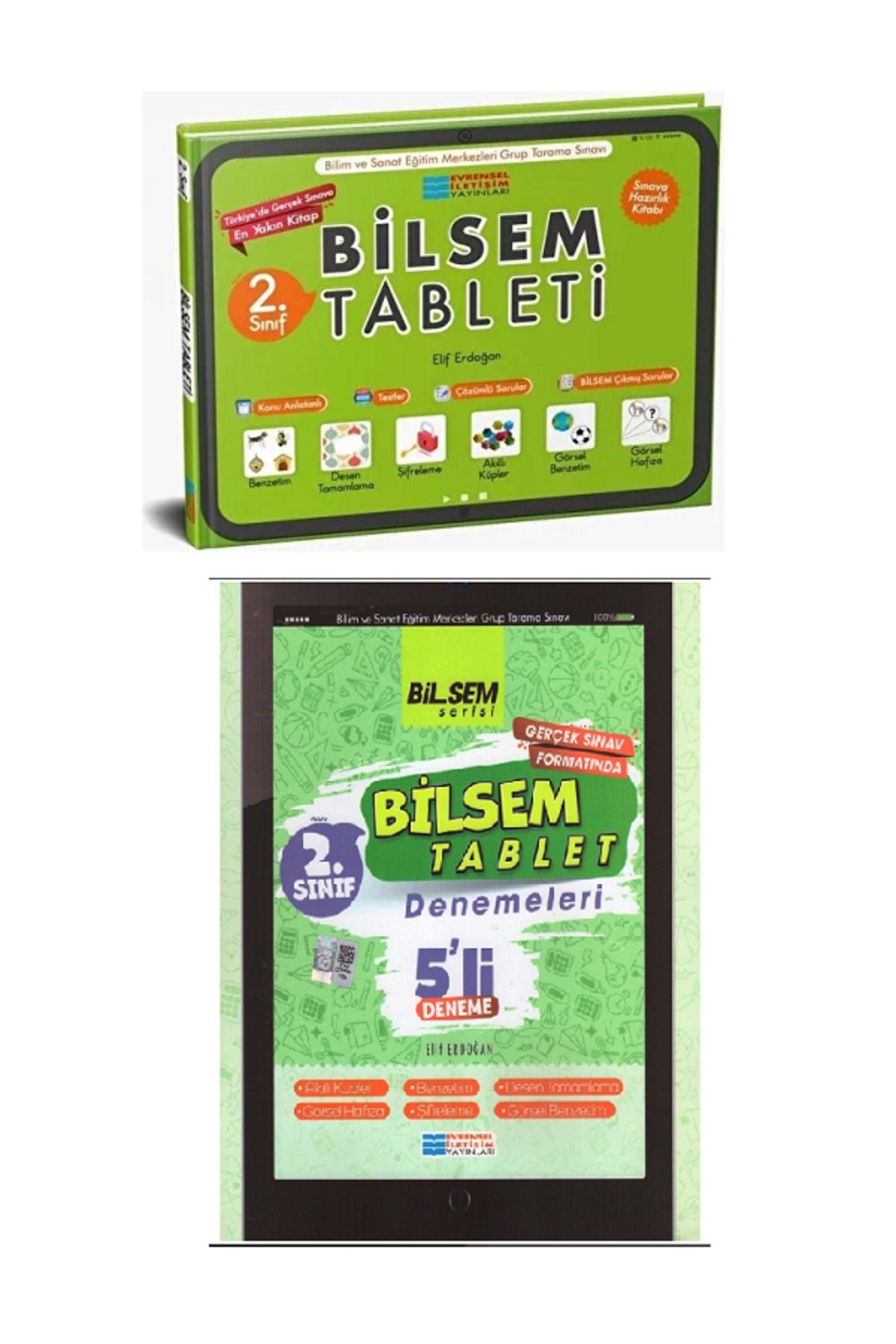 Efsane Yayınları 2.Sınıf BİLSEM Tableti + Bilsem 5'Li Tablet Denemeleri / Türkiye'de Gerçek Sınava En Yakın Kitap
