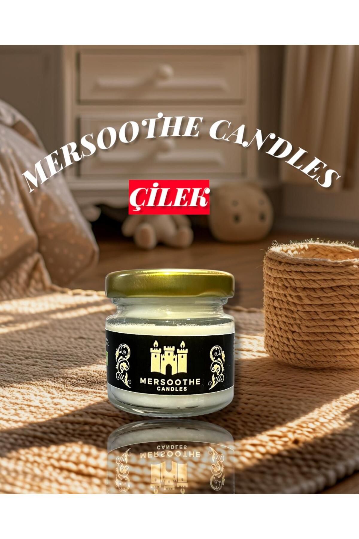 Derman-ı Şifa naturel masaj mum ( çilek) & nemlendirici & el ayak bakım 40 gr