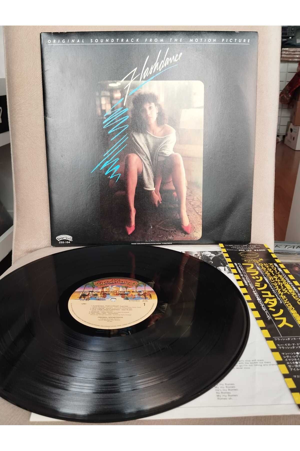 Plakperest FLASHDANCE (Soundtrack) - 1983 Japonya Basım - 33 lük LP Plak Albüm-Obi’siz-2.EL