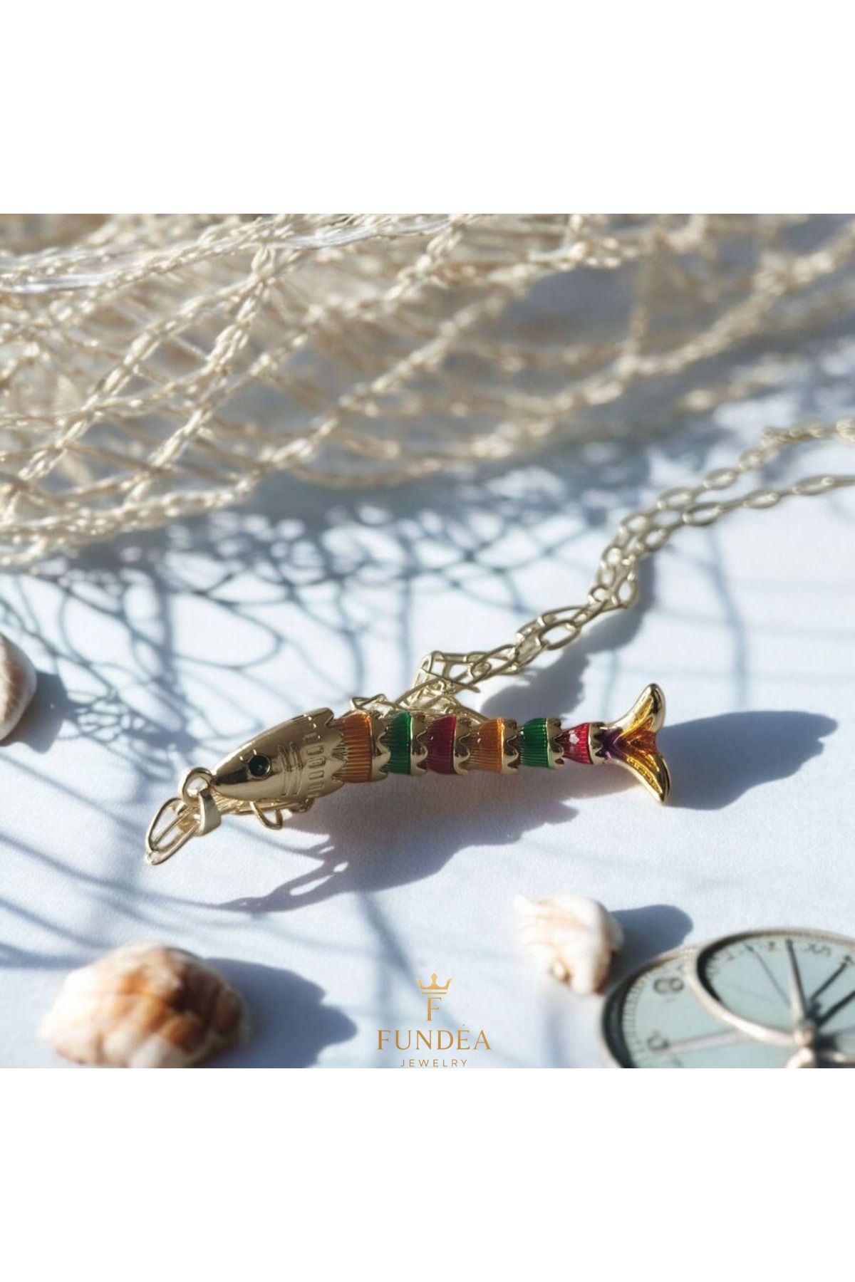 Fundéa Jewelry Aurora Balığı Kolye