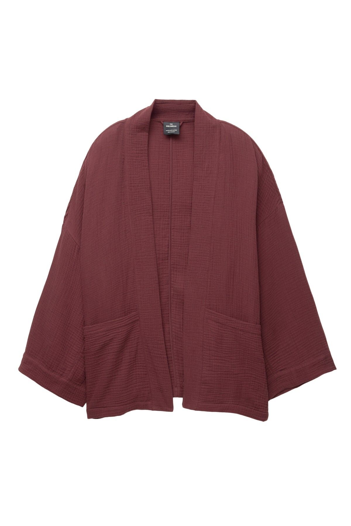 Pull & Bear-Flowing kimono jacket 4