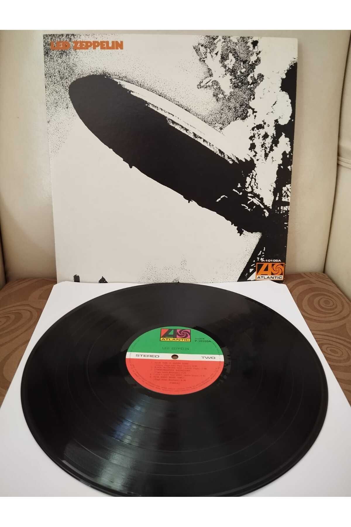 Plakperest LED ZEPPELIN - Led Zeppelin I - 1976 Japonya Basım - LP Plak Albüm - Obisiz-2.EL