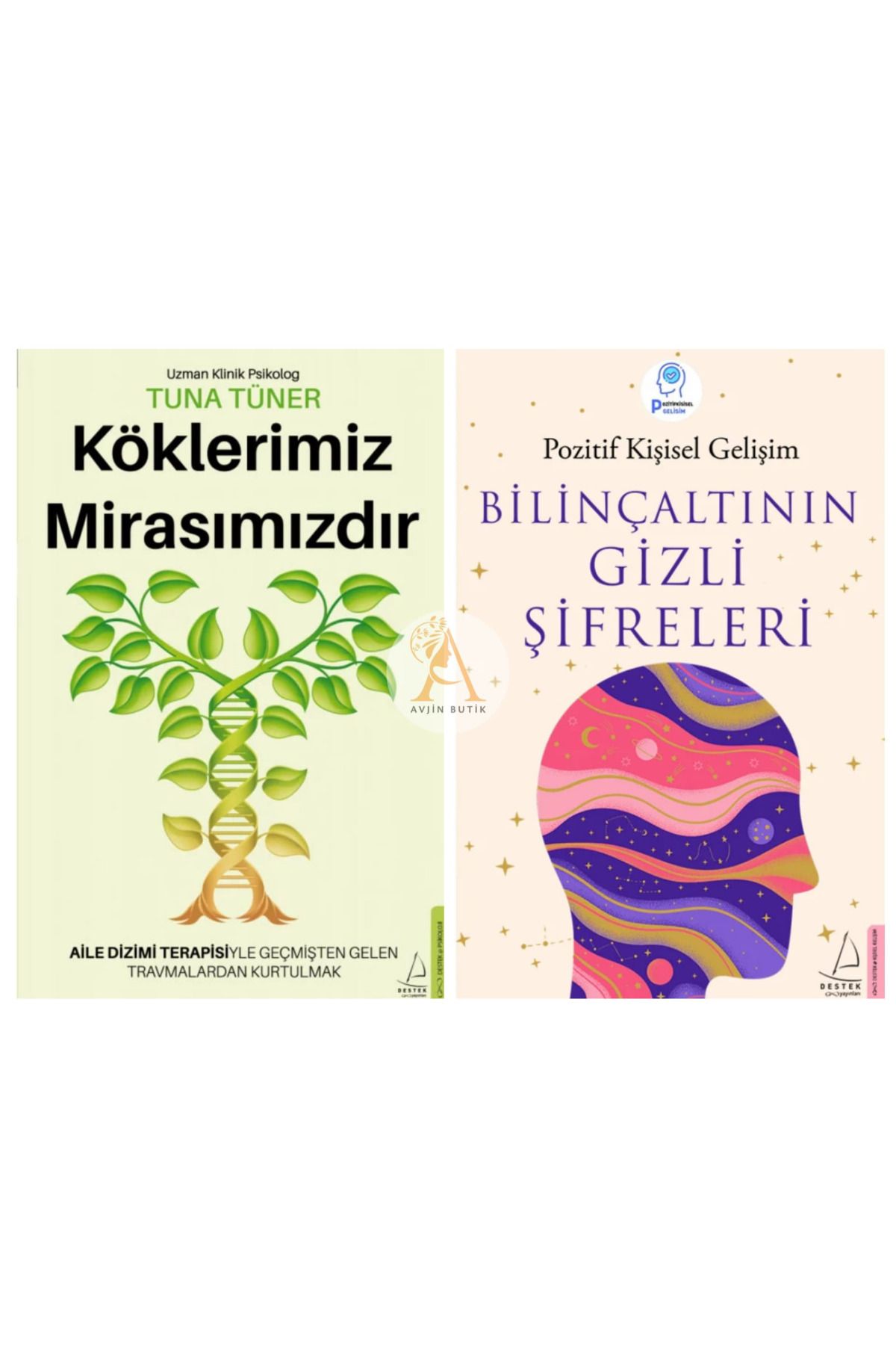Destek Yayınları Köklerimiz Mirasımızdır/Bilinçaltının Gizli Şifreleri/2 Kitap Set