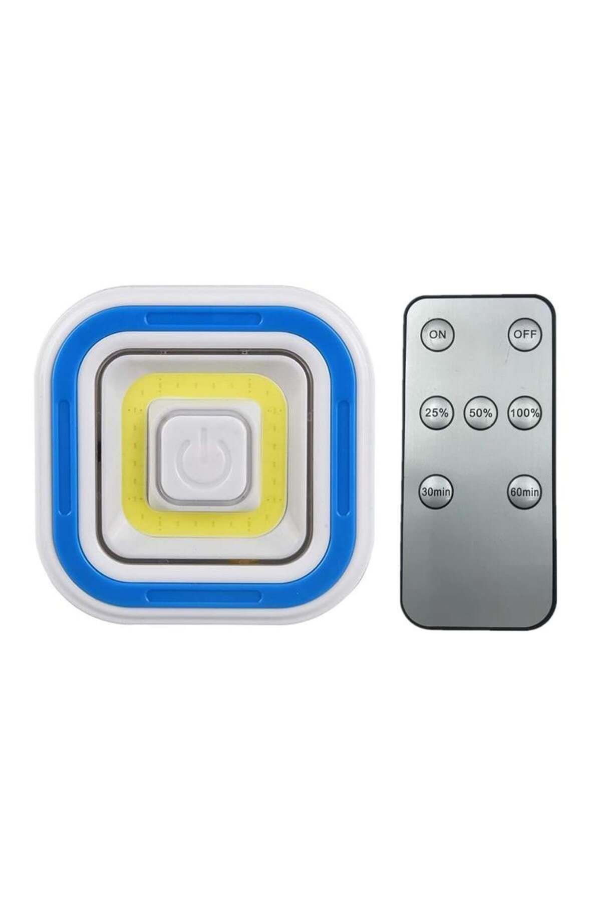 Powermaster PM-6937 Cob Ledli Pilli Uzaktan Kumandalı Tekli Lamba