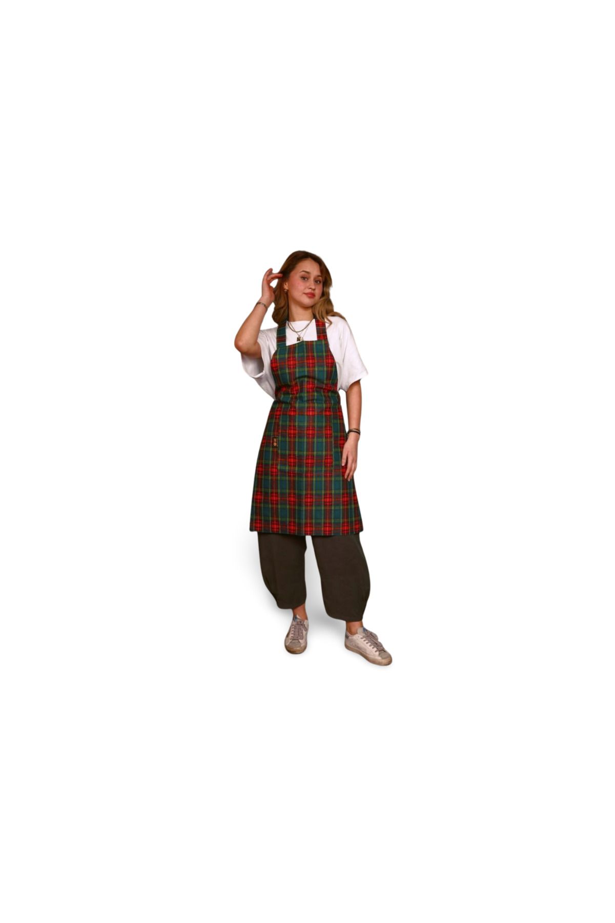 clone art studio – Highland Check Apron