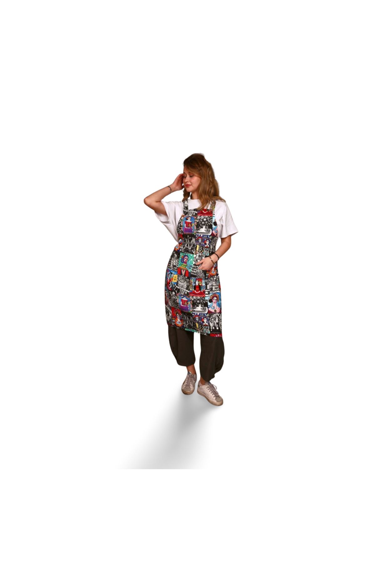 clone art studio – Frida Pop Collage Apron