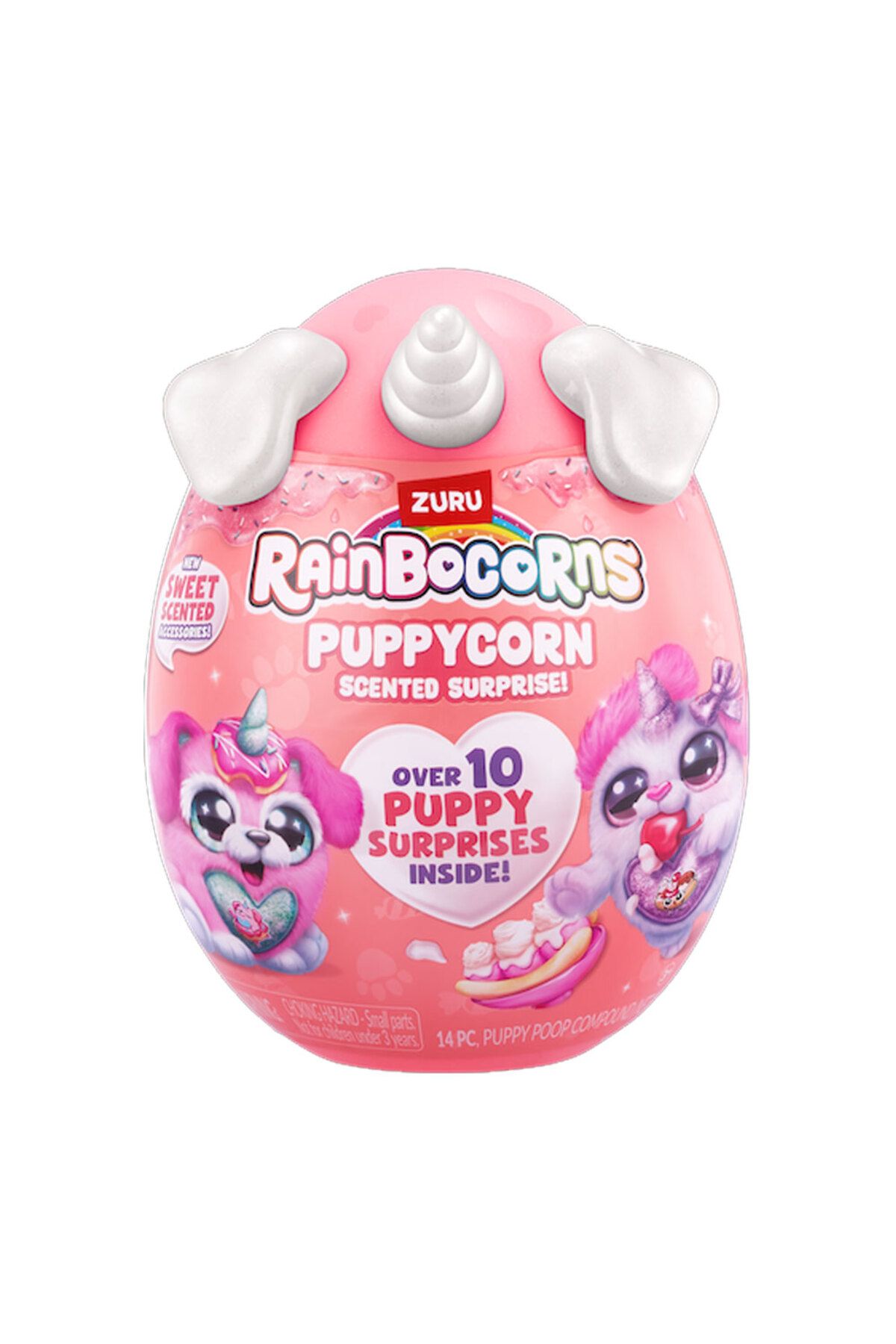 Rainbocorns Puppycorn Koku Sürprizi Beyaz Boynuz S8 Cdu6-9298Tq1
