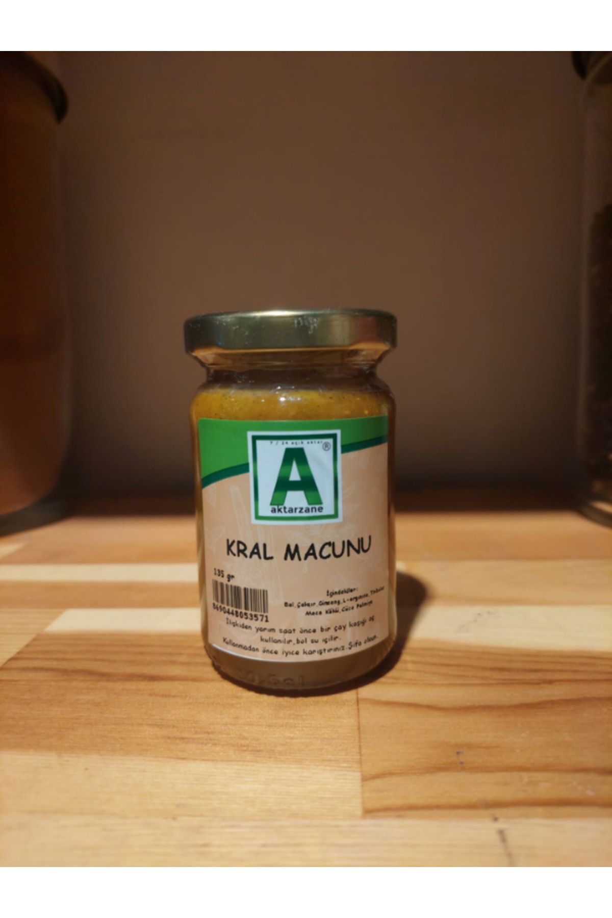 Aktarzane Kral Macun Çakşır&Ginseng 135 gr.