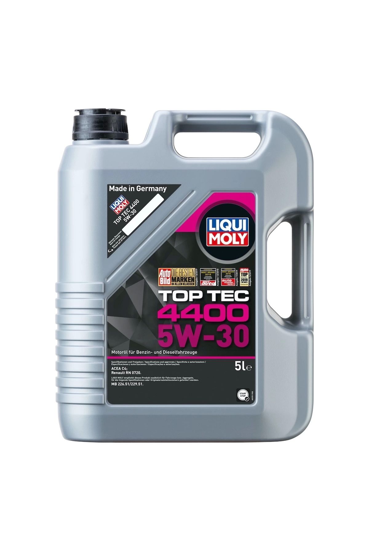 Liqui Moly 5w30 Motor Yağı Top Tec 4400 5 Litre (ÜRETİM YILI: 2025)
