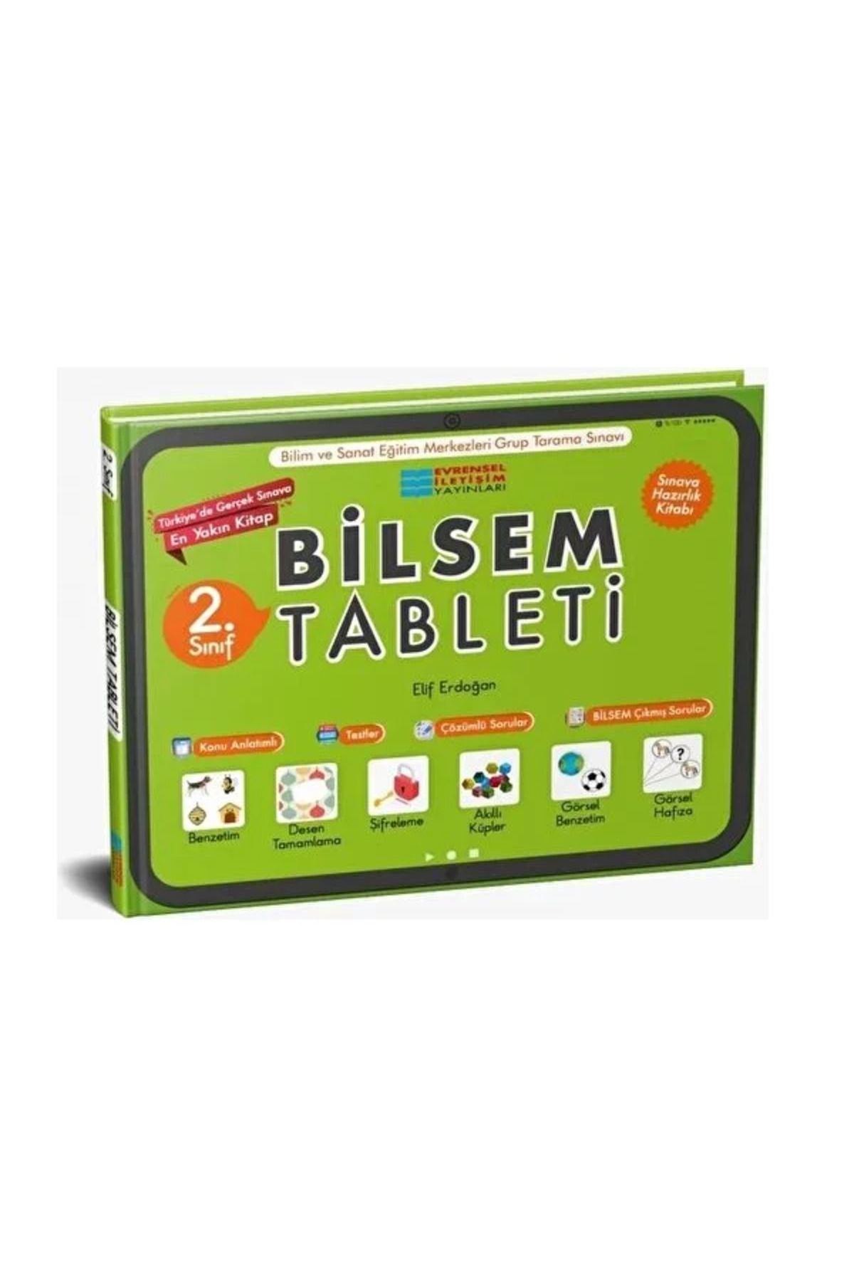 Efsane Yayınları 2.Sınıf Evrensel BİLSEM Tableti / Türkiye'de Gerçek Sınava En Yakın Kitap / Sınava Hazırlık