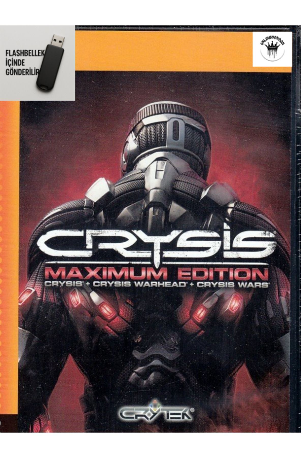 Tigdes 🎮 Crysis Maximum Edition PC Oyunu | Flash Bellekli Kolay Kurulum | Windows Uyumlu