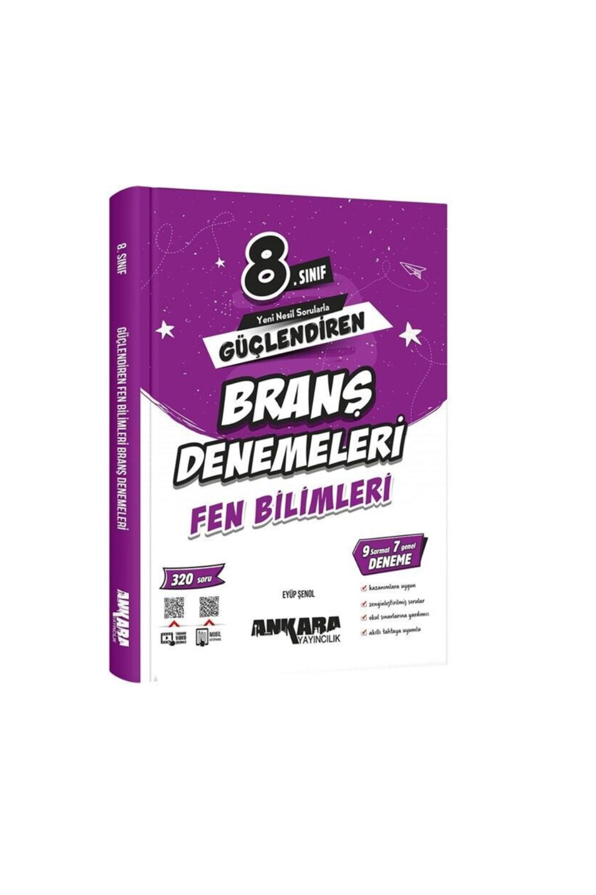 3D Yayınları Ankara Yayıncılık 8. Sınıf Fen Bilimleri Güçlendiren Branş Denemeleri