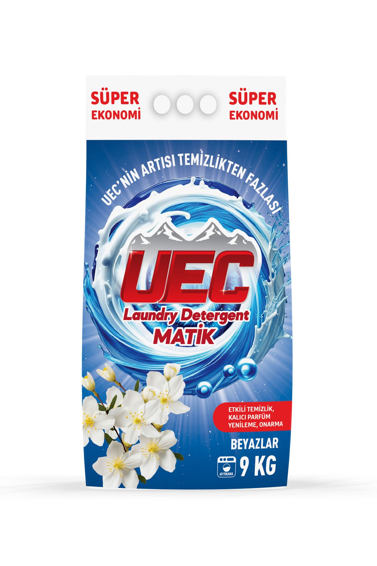 UEC UEC TOZ DETERJAN 9KG BEYAZLAR