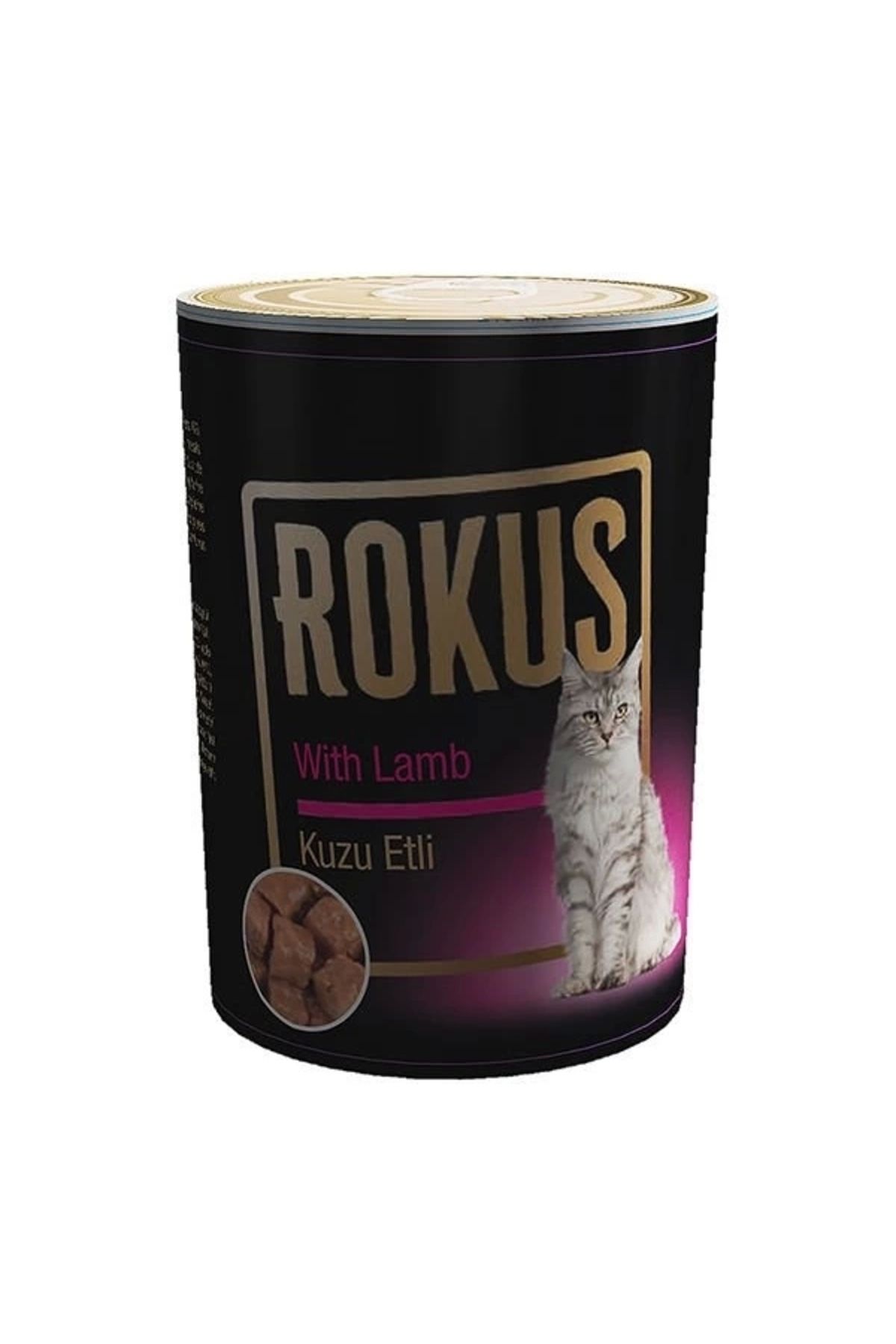 ShopNova Rokus Kuzulu Yetişkin Konserve Kedi Maması 410 Gr