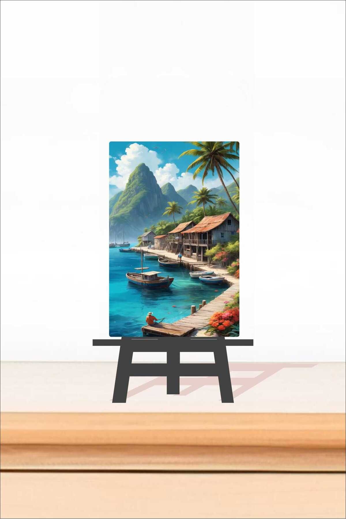 Altınuç Art Design 2 Adet Mini Tablo V7