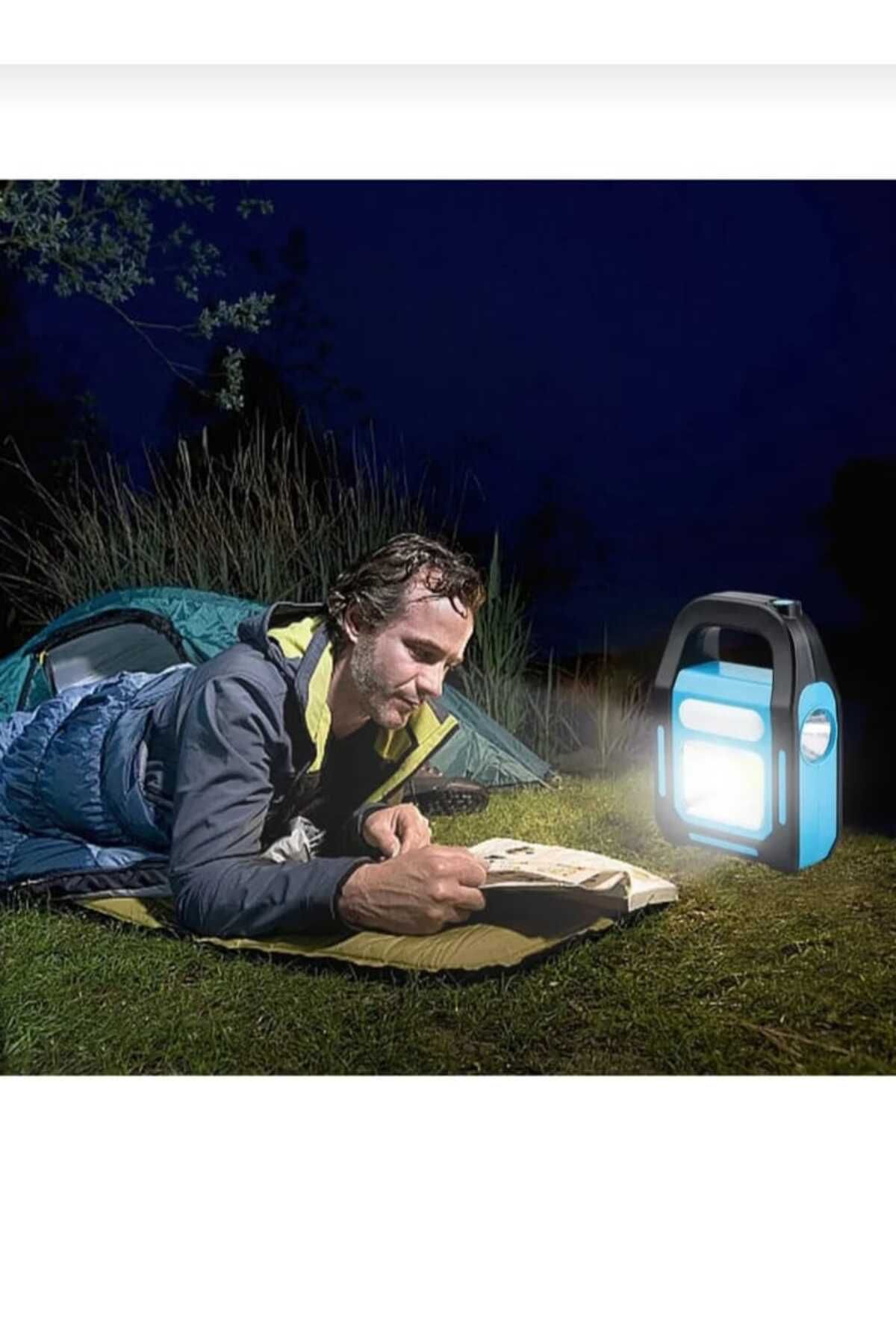 Home Güneş Enerjili Işıldak ve Powerbank Özellikli Kamp Lambası