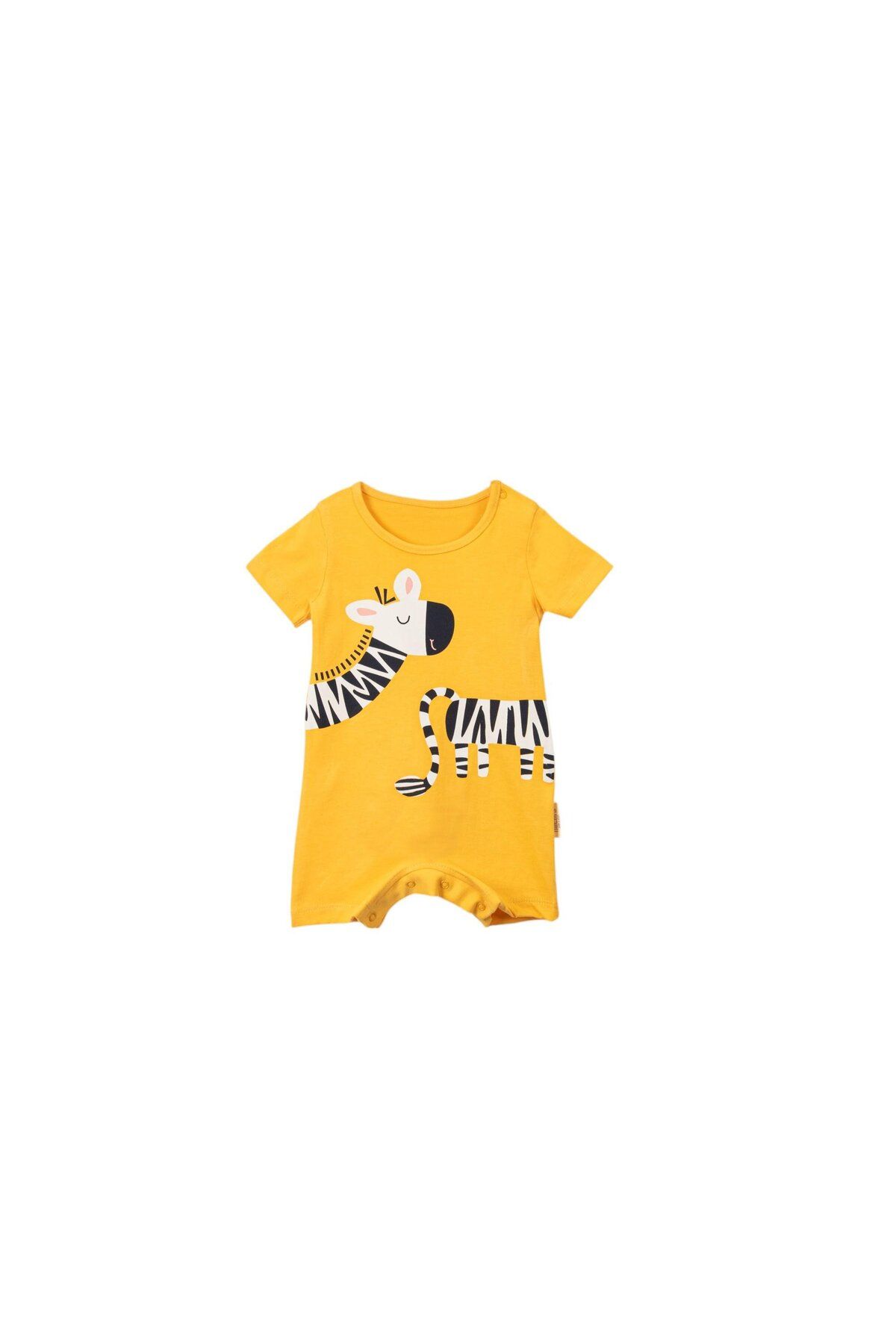 Necix's Zebra Figürlü Erkek Bebek Tulum