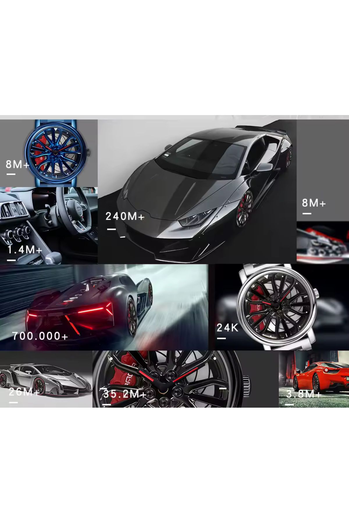 OLEVS JANTLI MODEL YENİ SERİ YENİ SEZON İÇİ DÖNEN JANT MODEL KOL SAATİ