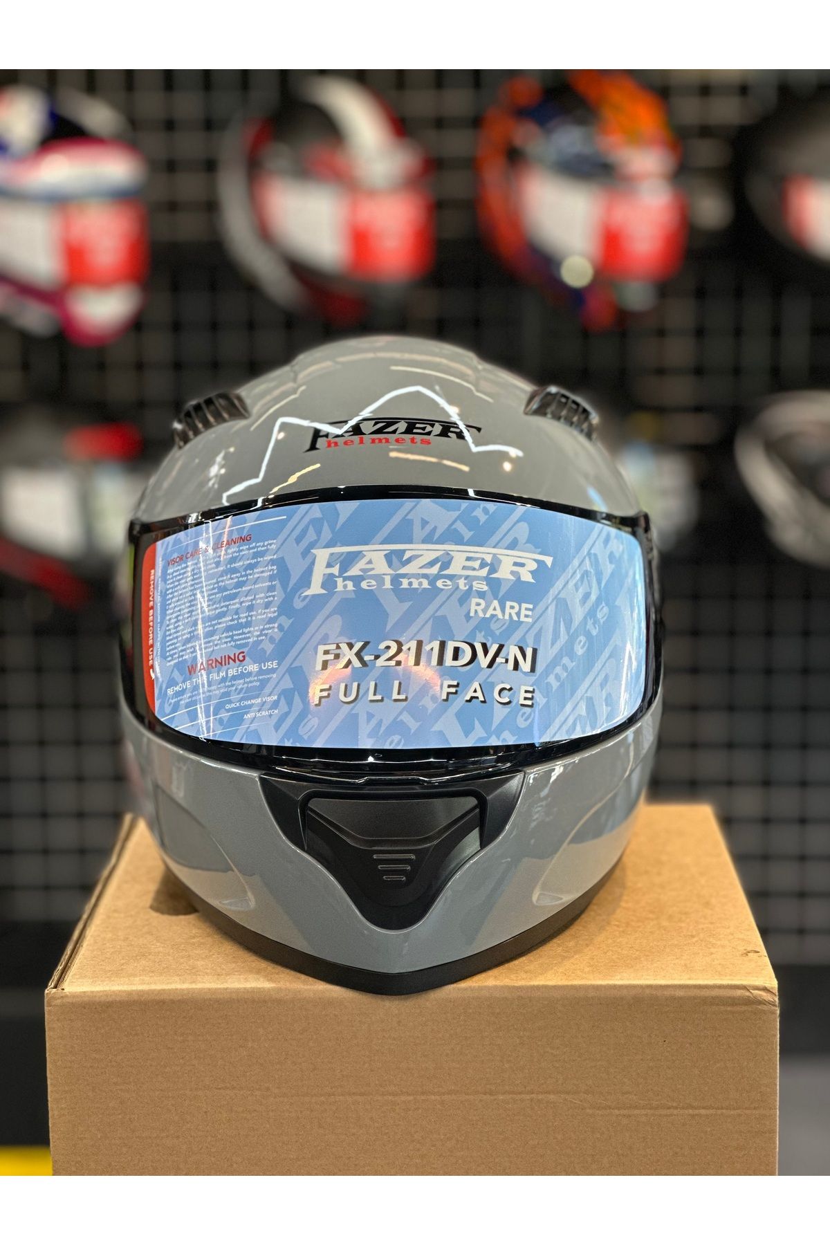 RSV HELMET RSV Fazer Fx211 Full Face ECE 22.06 Sertifikalı Motosiklet Kaskı