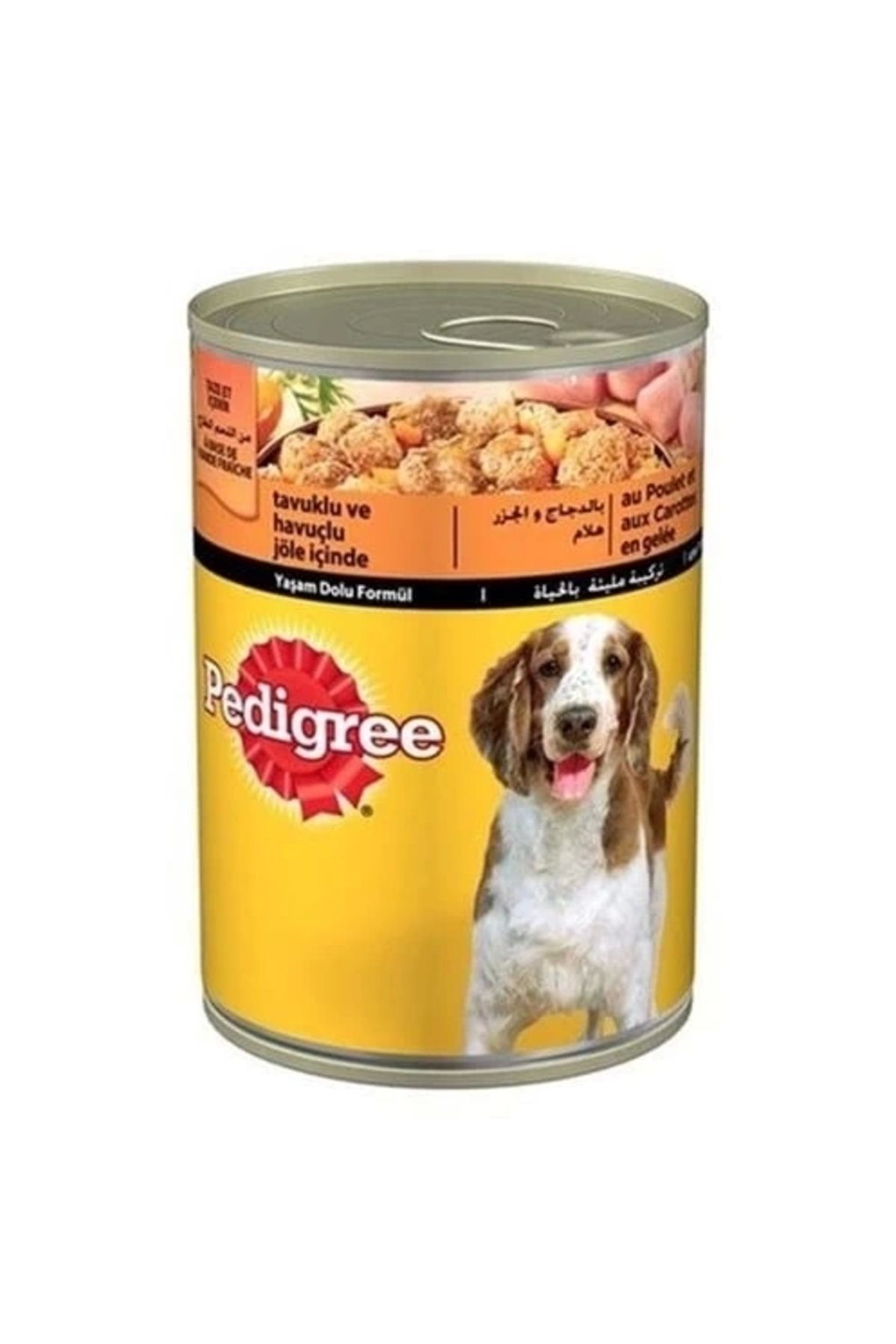 ShopNova Pedigree Tavuklu ve Havuçlu Yetişkin Konserve Köpek Maması 400 Gr