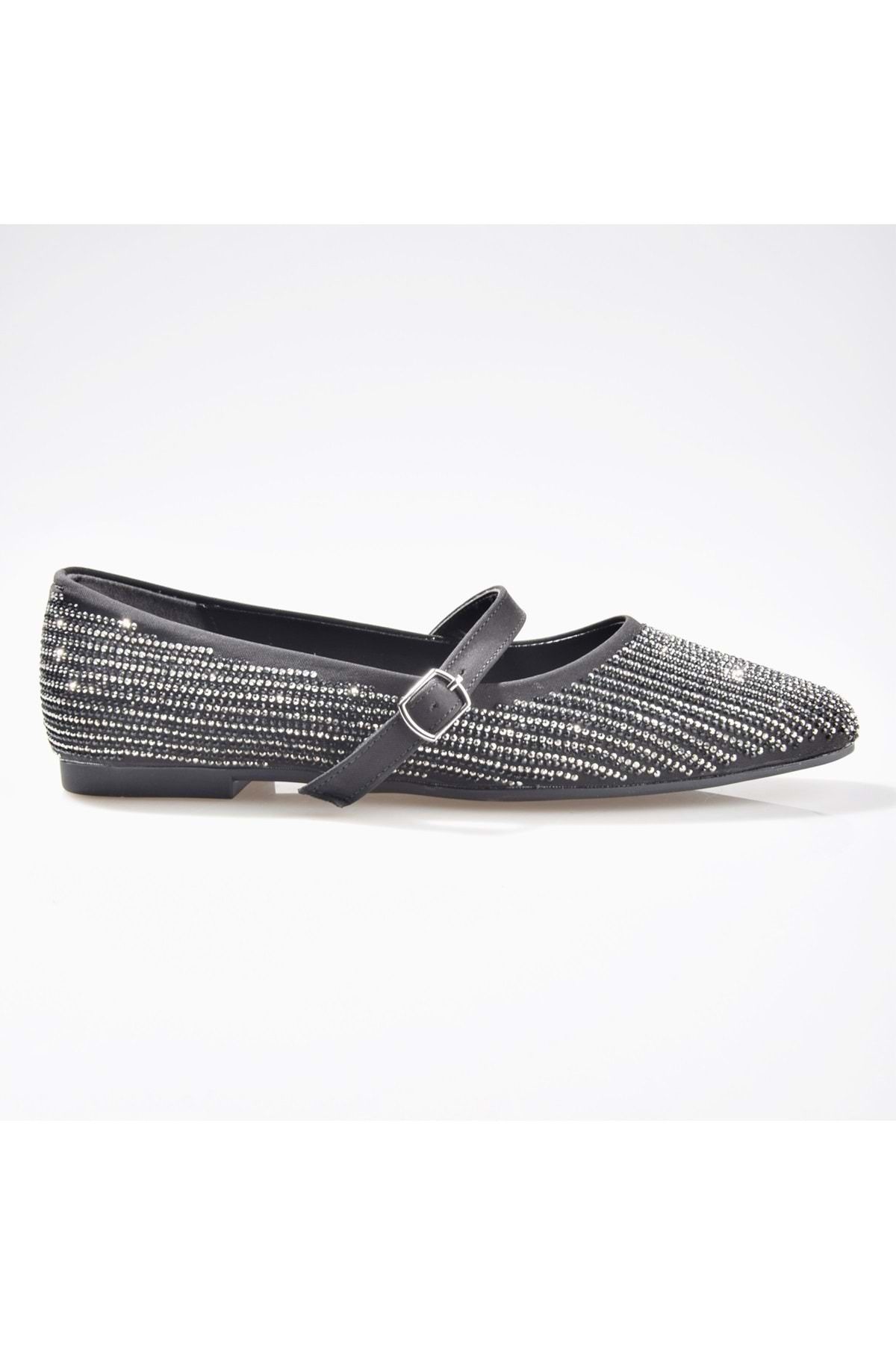 Park Moda K623 Kadın Taşlı Babet