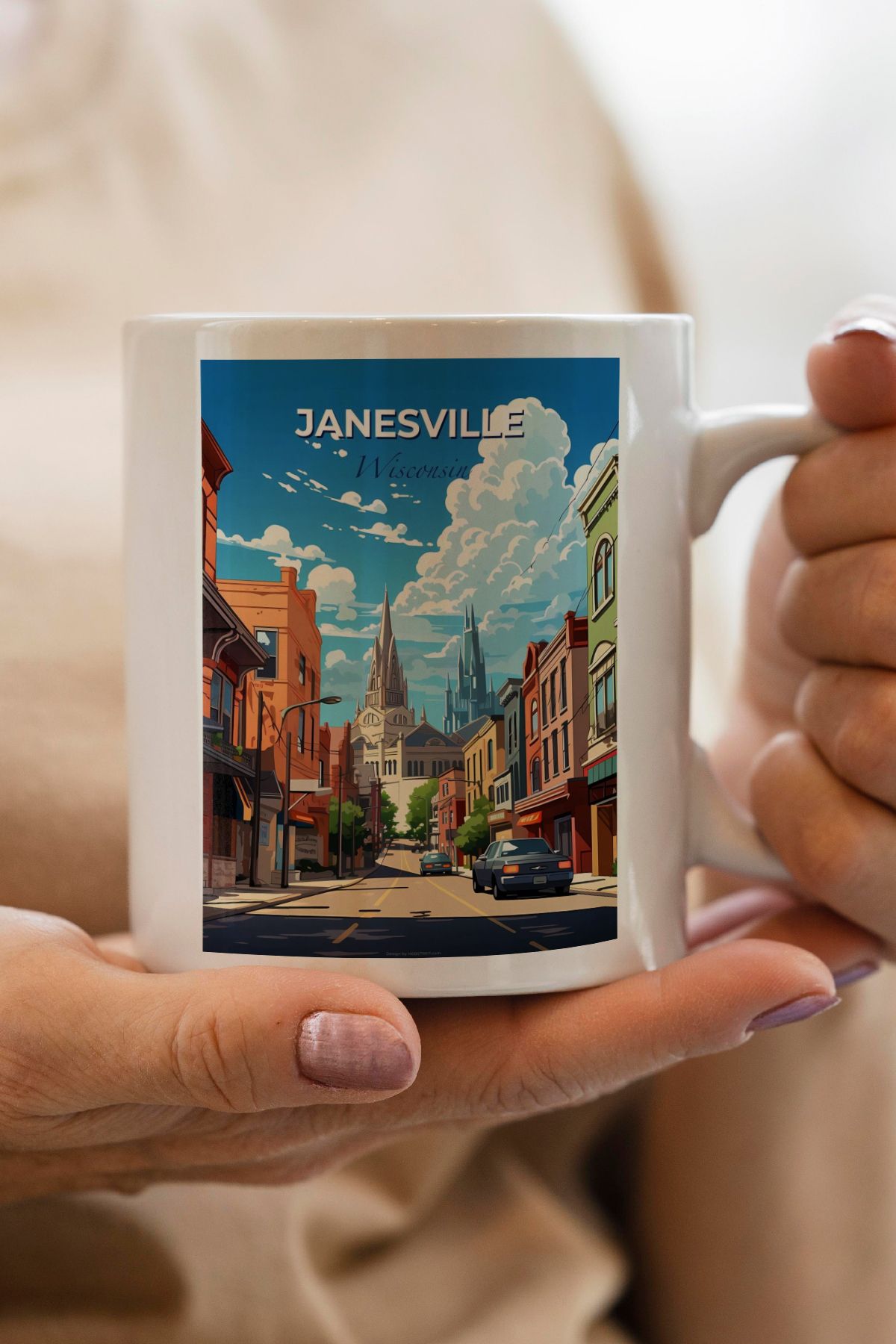 South Steel Janesville Baskılı Kupa Bardak