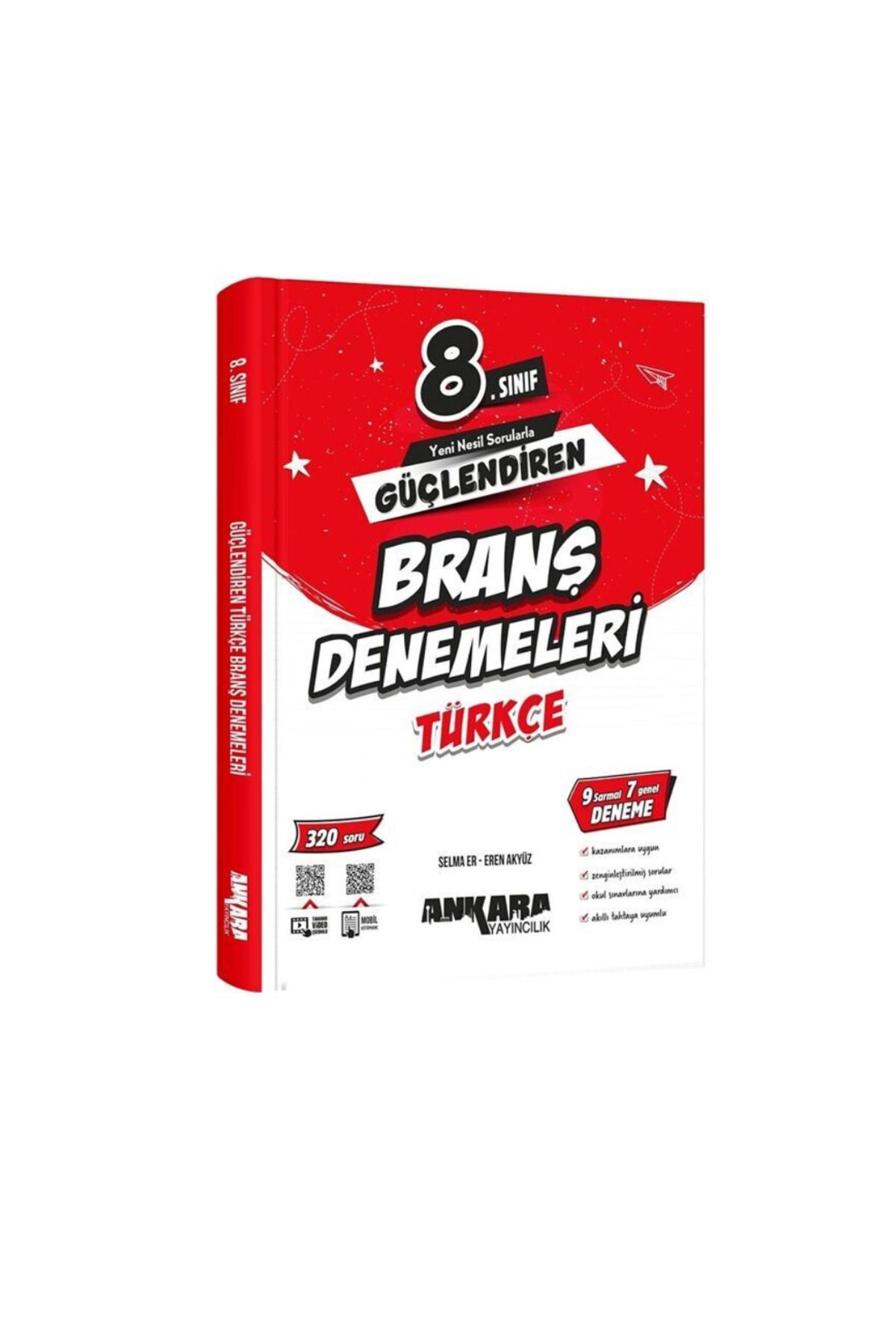 3D Yayınları Ankara Yayıncılık 8. Sınıf Türkçe Güçlendiren Branş Denemeleri
