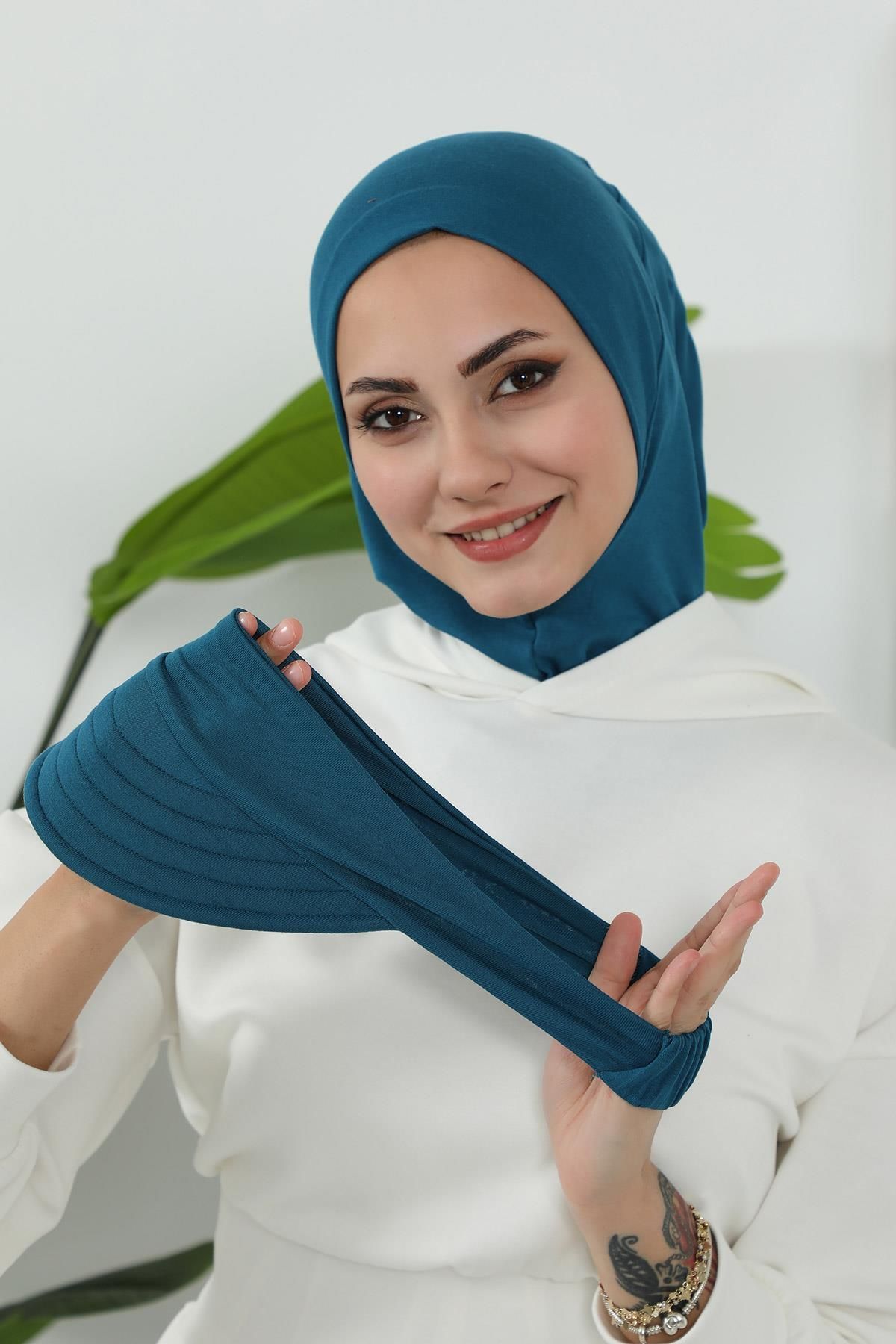 Aisha's Design Türban üzeri Siperlik-Şapka,SP-5P