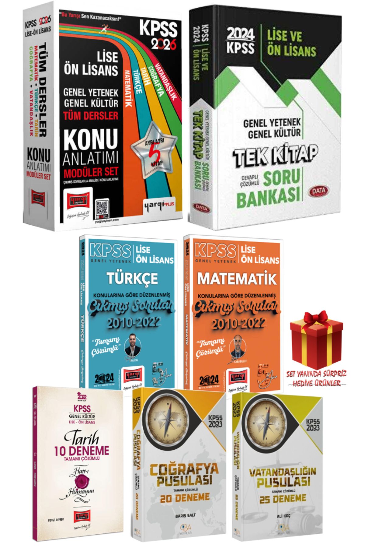 Pegem Akademi Yayıncılık 2026 Yargı Lise Ön Lisans GYGK Konu Anlatım+Lise Ön Lisans Soru Bankası+Çıkmış Soru+Denemeler