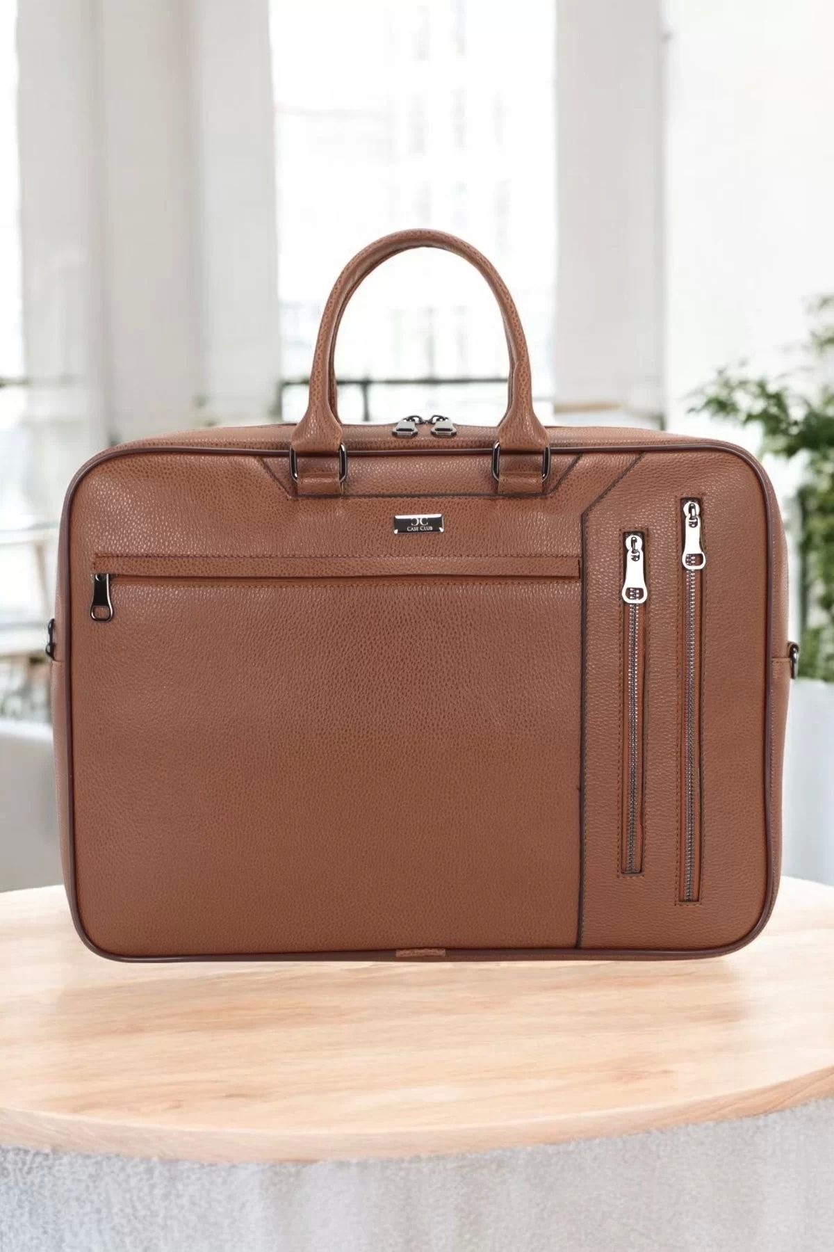 KÖMEN Taba Unisex 17,3 inç Evrak-Laptop Çantası