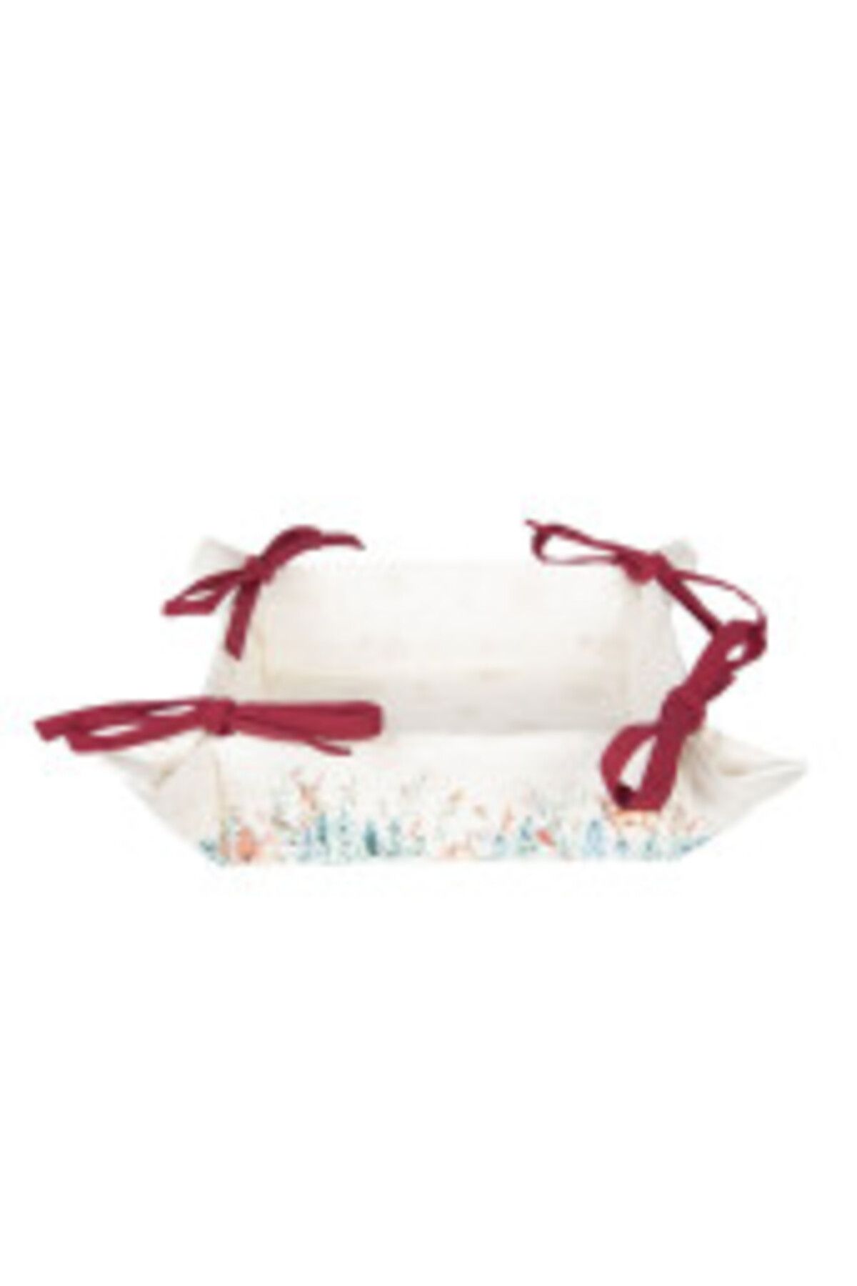 Clayre & Eef-Forest cotton bread basket 35x35x8 cm 7