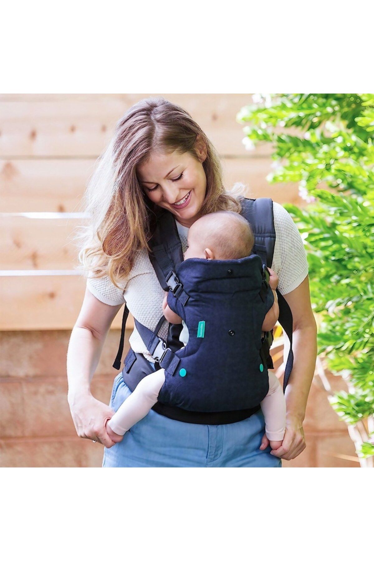 FONIX-Marsupiu Ergonomic 4 in 1, Multifunctional, Pentru Bebelusi, 0-9 luni, 4 Pozitii, Ergonomic 3