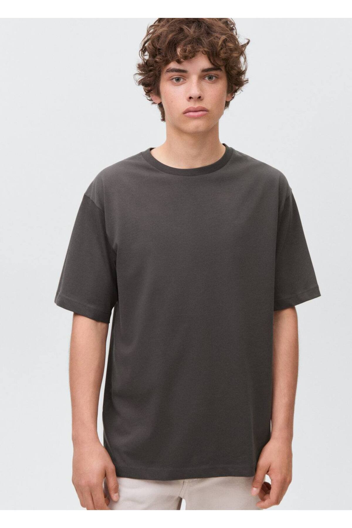 Pamuklu Essential tişört
