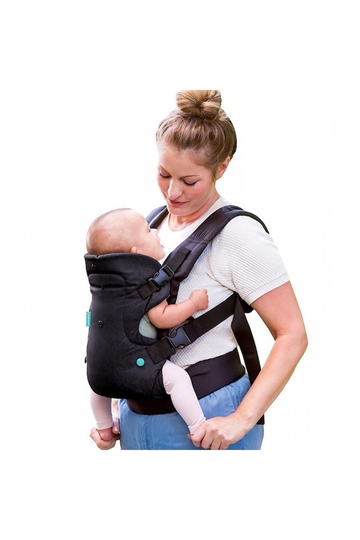 FONIX-Marsupiu Ergonomic 4 in 1, Multifunctional, Pentru Bebelusi, 0-9 luni, 4 Pozitii, Ergonomic 2