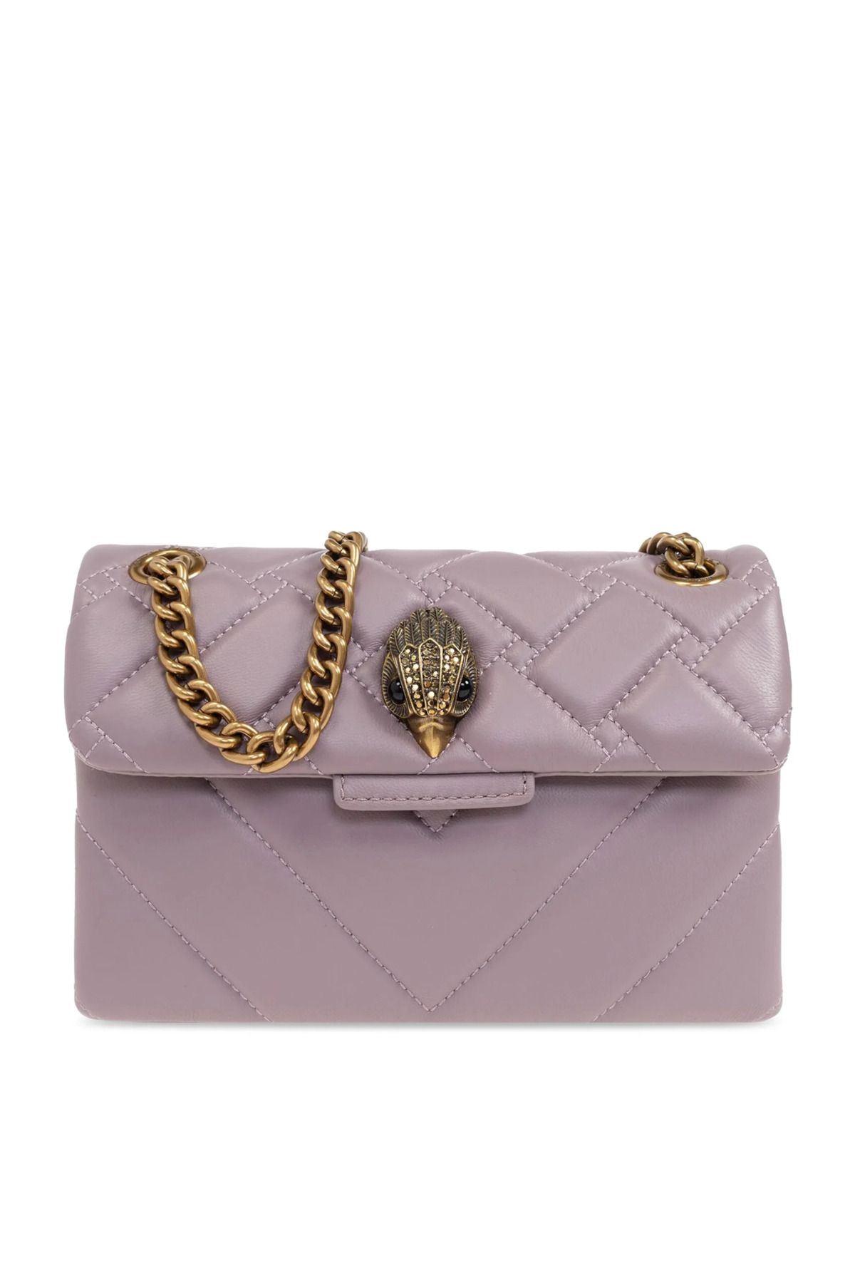 Kurt Geiger Mini Kensington Deri Omuz Çantası 20x14x6 cm Şık ve Kompakt Tasarım