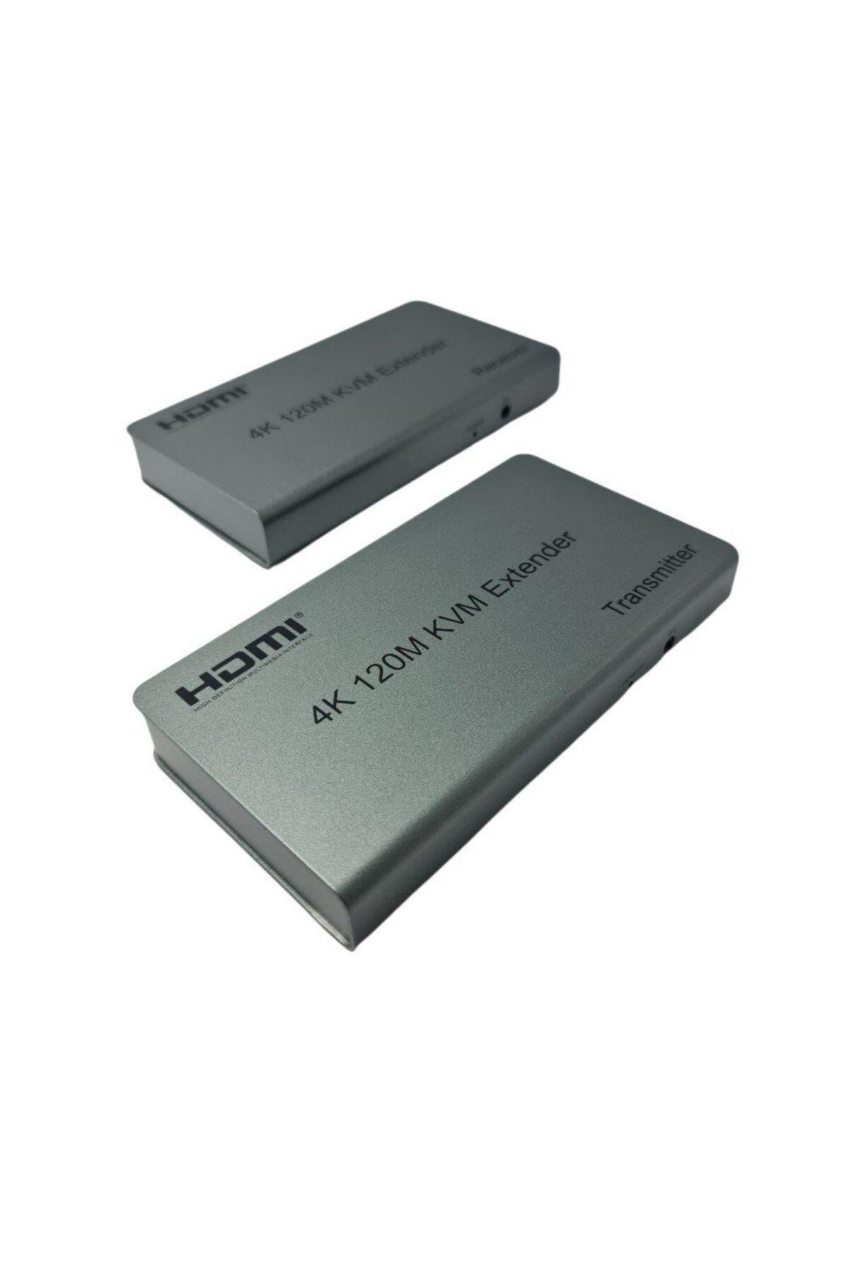 Herz 4K 120Metre HDMI+USB+IR To Cat6 KVM Extender