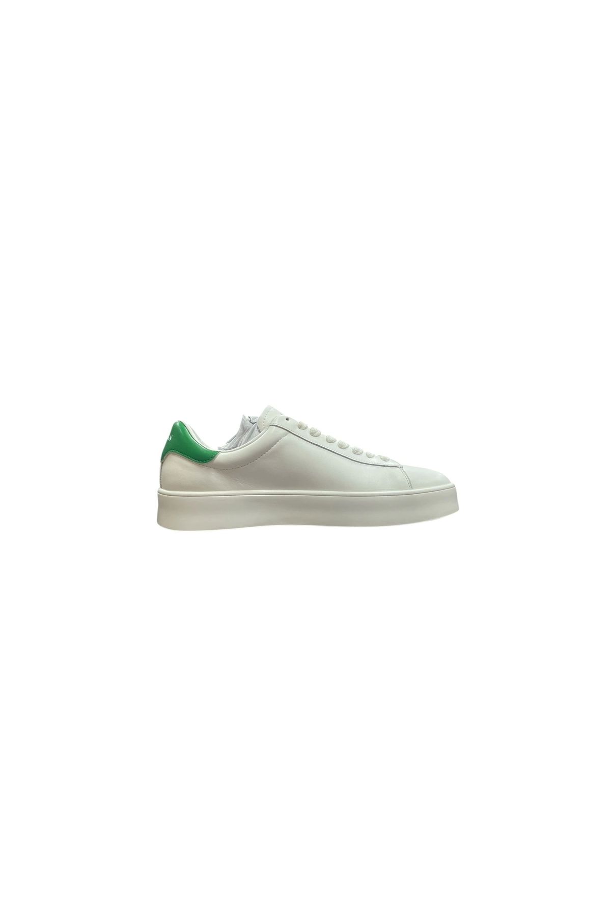 Lufian Anton Erkek Hakiki Deri Sneaker Beyaz Yeşil 111230254