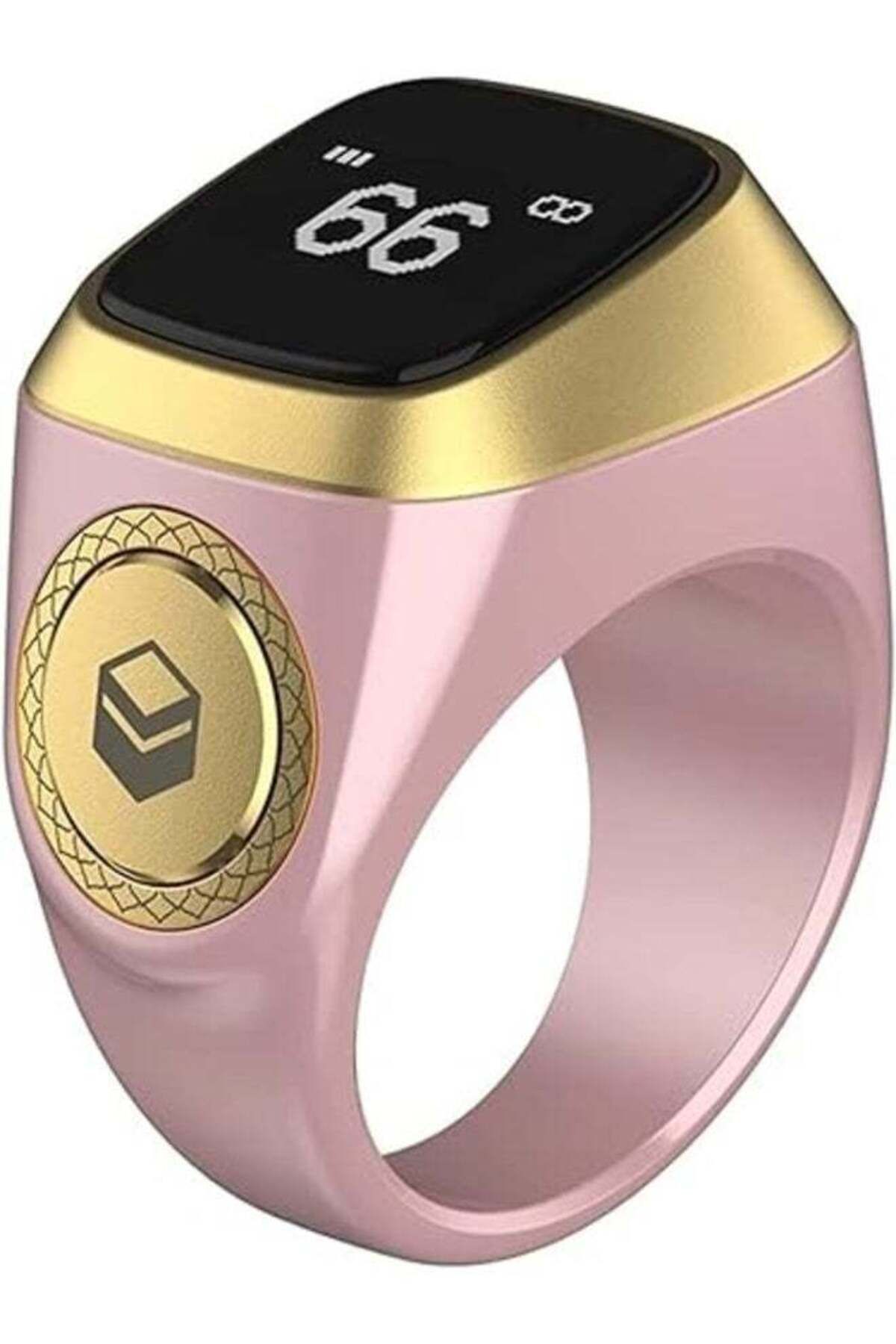 iqibla-20mm Zikr Ring Smart Ring with Vibration Reminder Tasbih Counter and Bluetooth Connection for Exclus 1