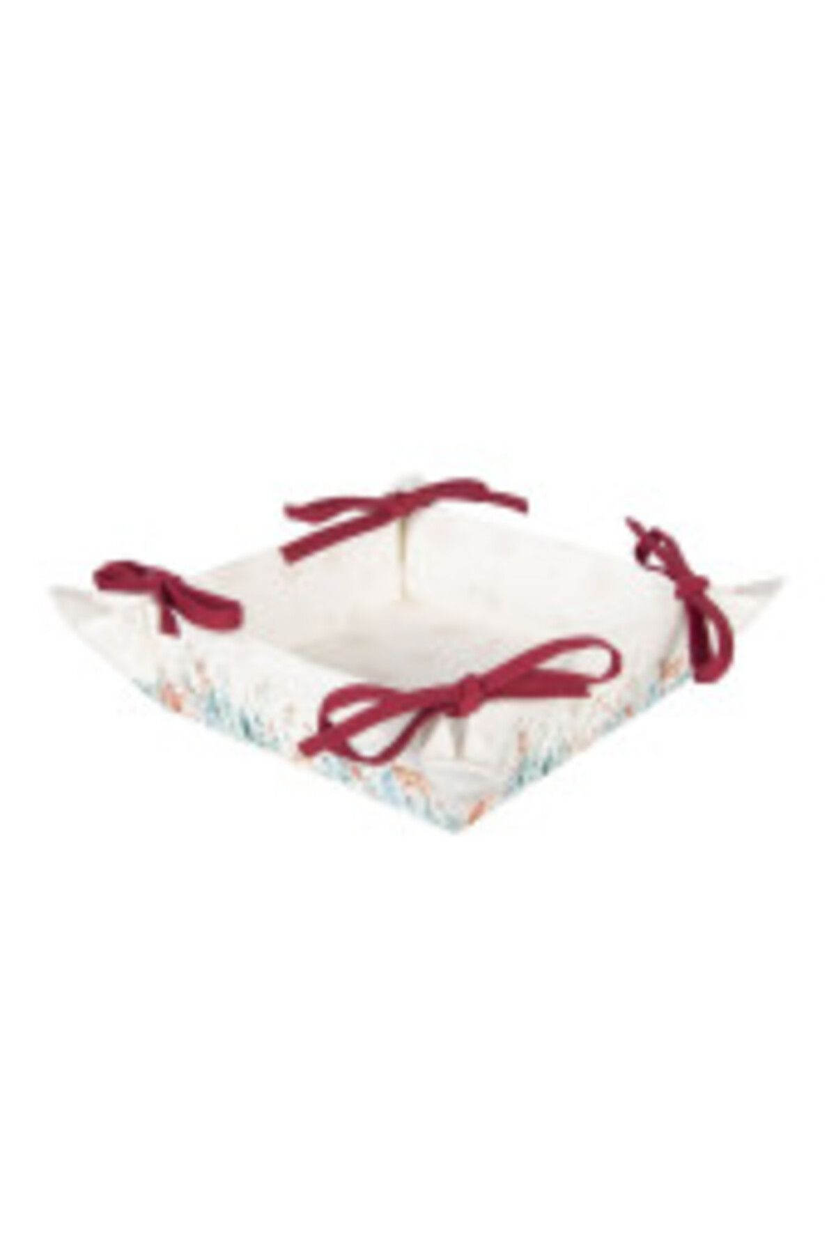 Clayre & Eef-Forest cotton bread basket 35x35x8 cm 8