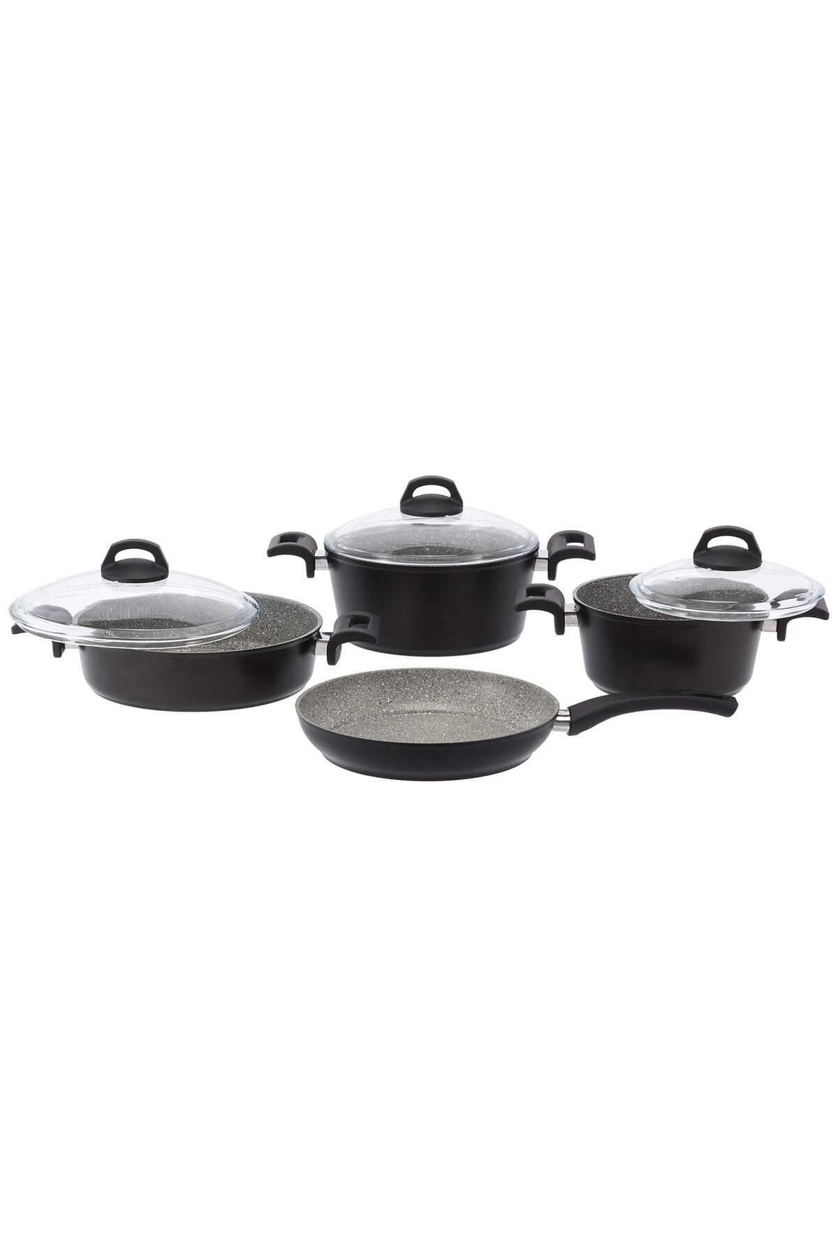 Mondecor 7 Parça Granit Tencere Takımı Seti (HSL33)