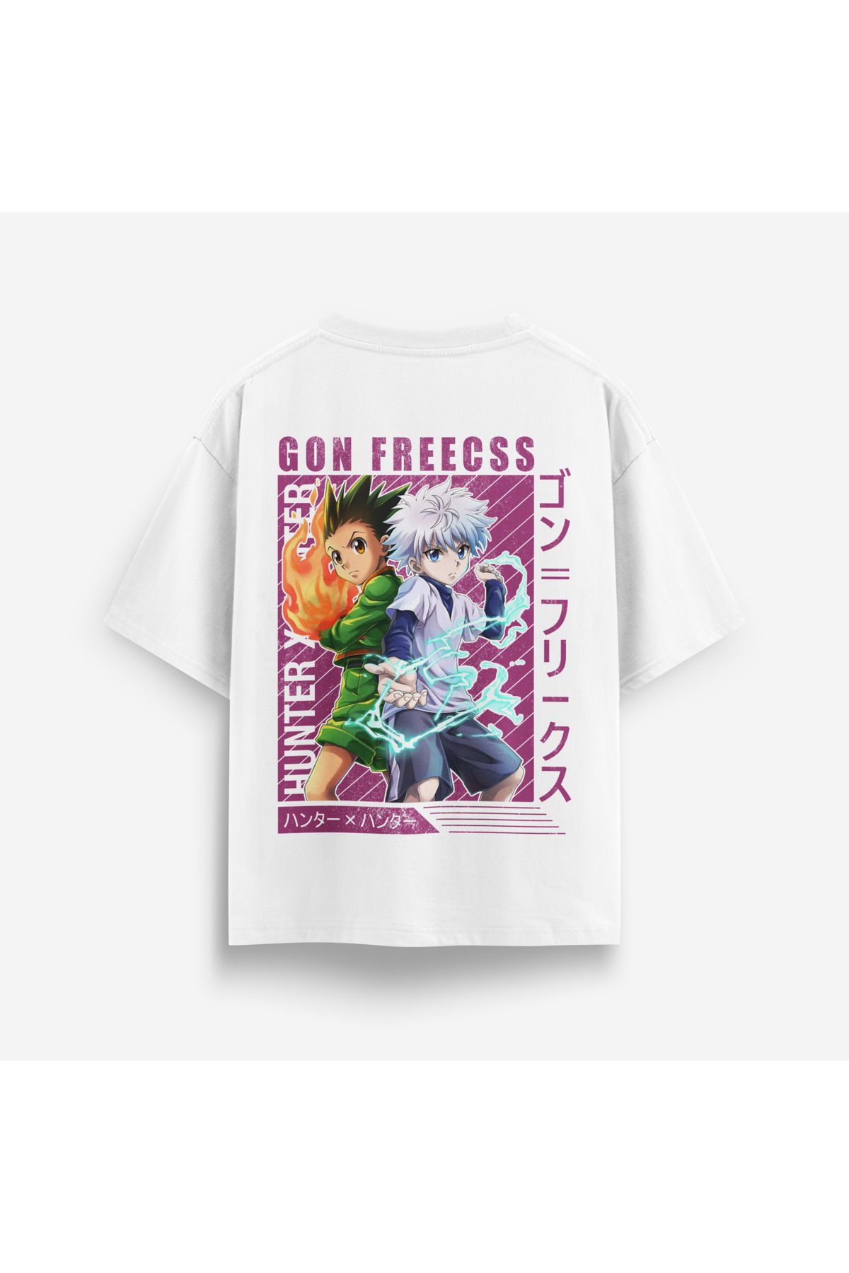 Street301 Unisex Gon Freecess Baskılı Oversize T-Shirt