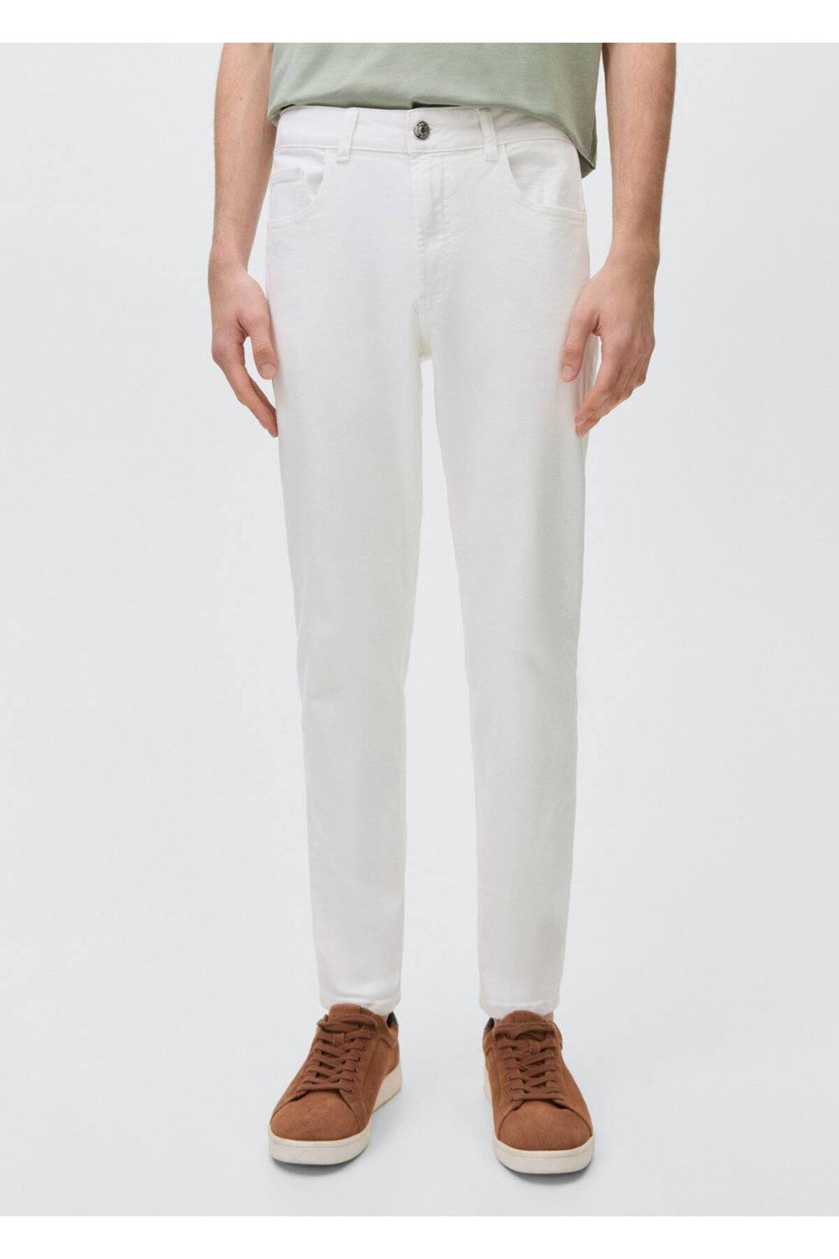 Düz kesim jean pantolon
