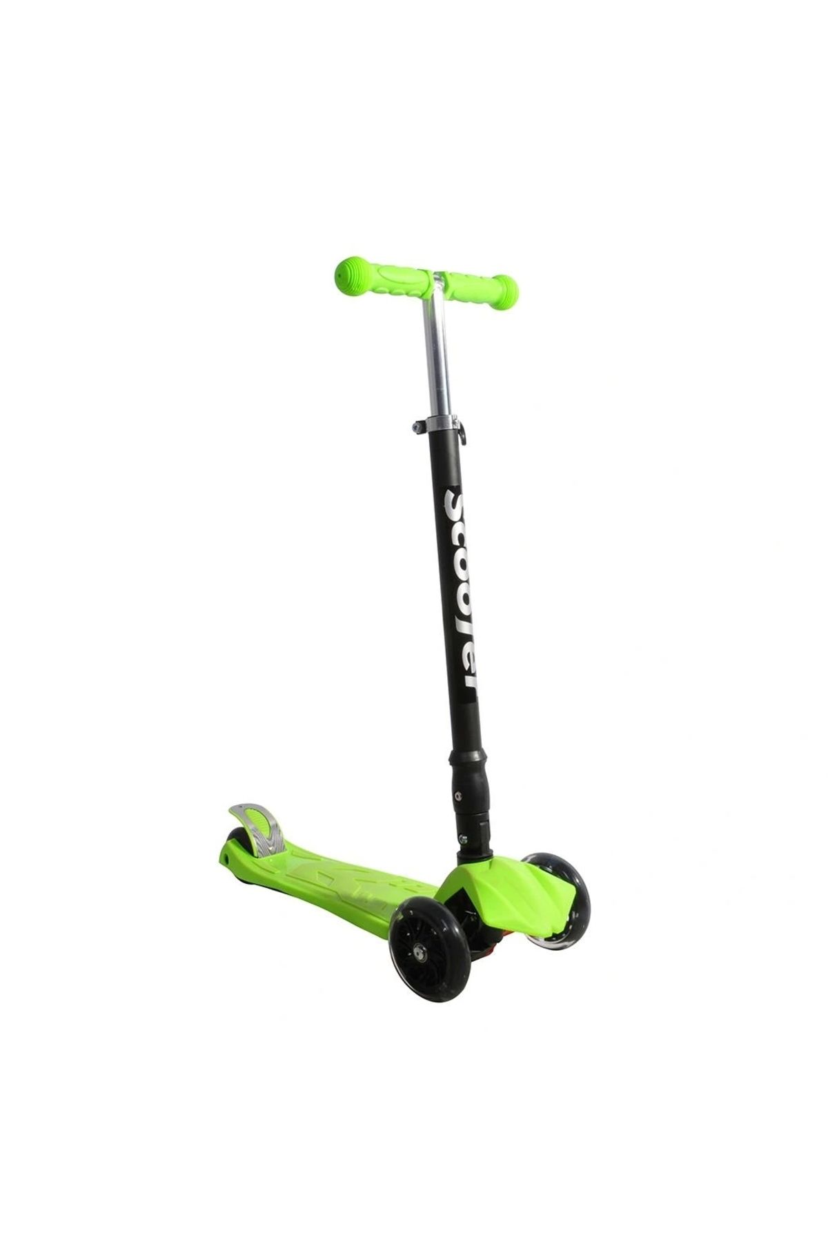 ShopNova Xslide Işıklı Tekerlekli Scooter-YEŞİL