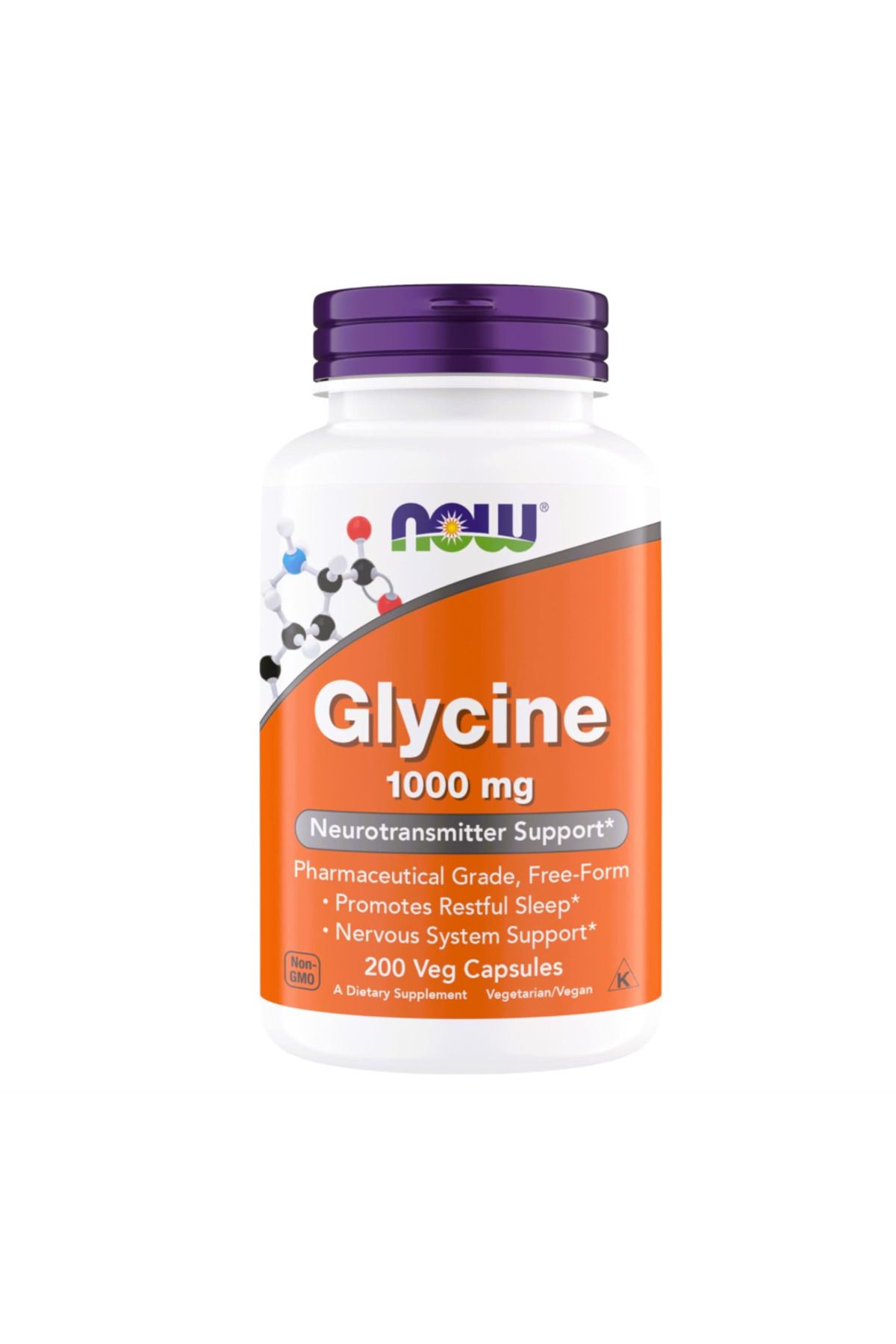 Now Foods , Glycine, 1,000 mg 200 Veg Capsules