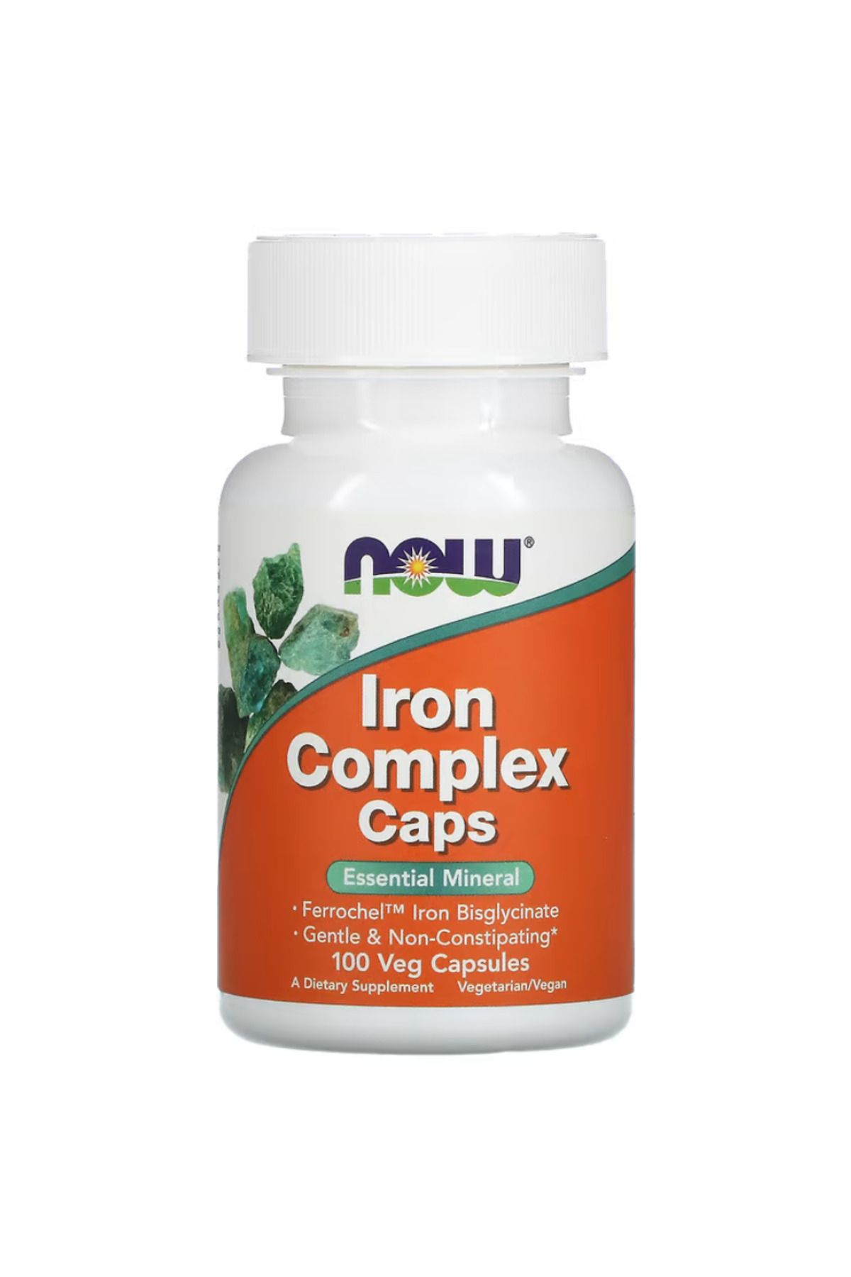 Now Foods , Iron Complex Caps, 100 Veg Capsules
