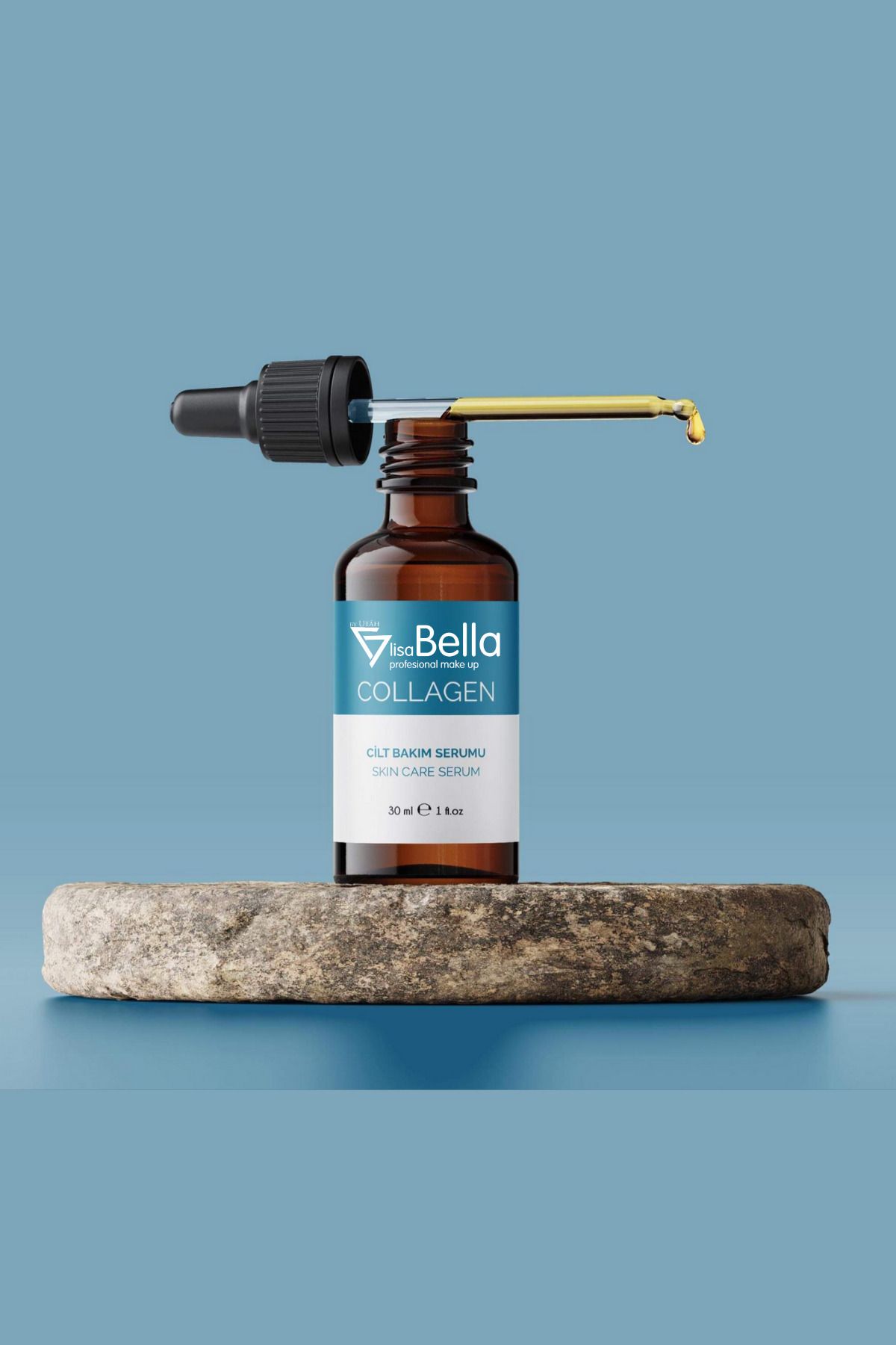 BY UTAH LİSA BELLA Canlandırıcı & Yenileyici BY UTAH LISA BELLA Kolajen Cilt Bakım Serumu – 30 ml